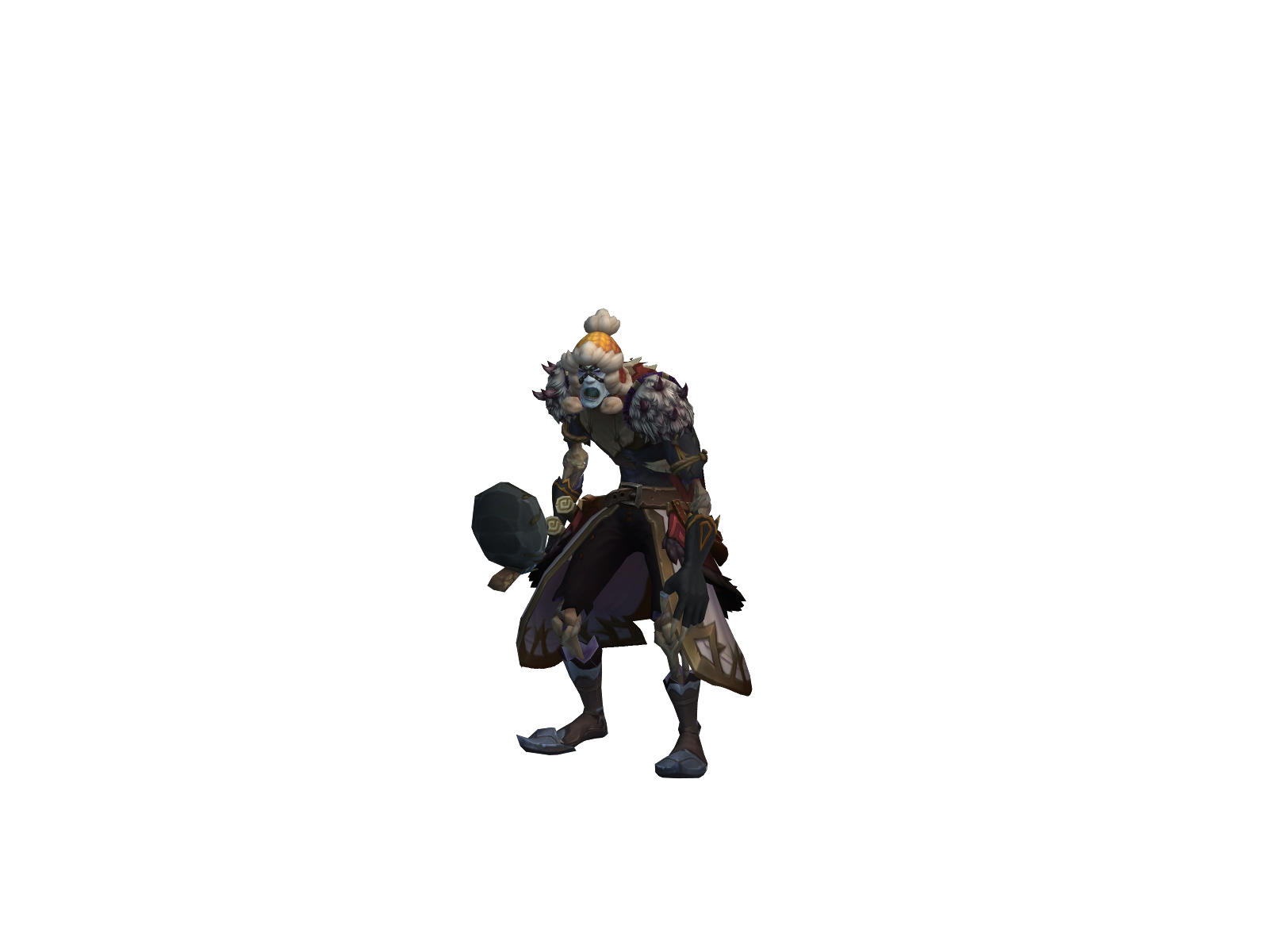 Krild 3D character render