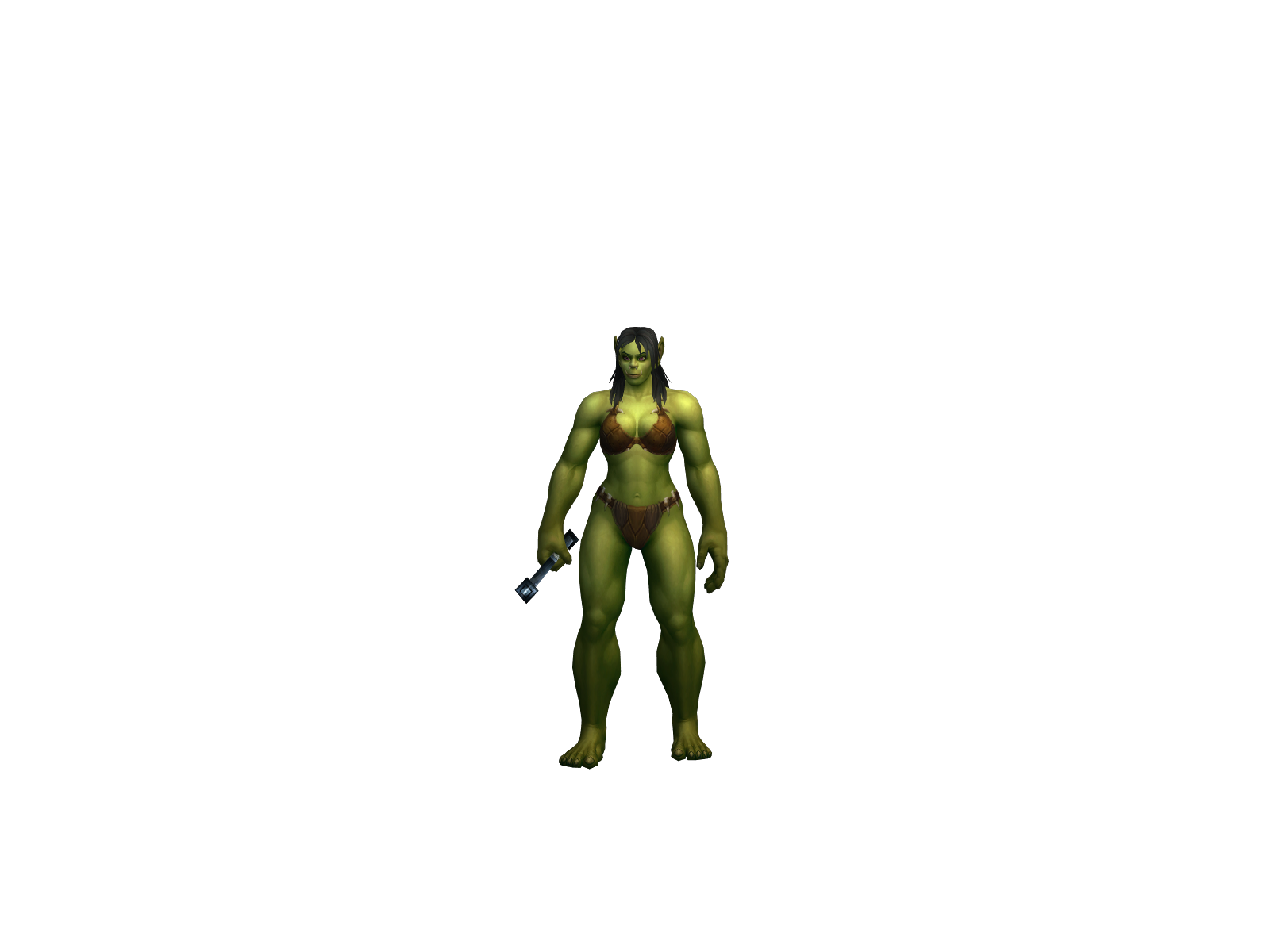 Shurikken 3D character render