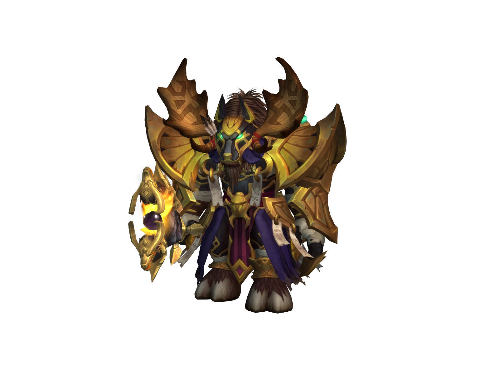 Poochaba 3D character render