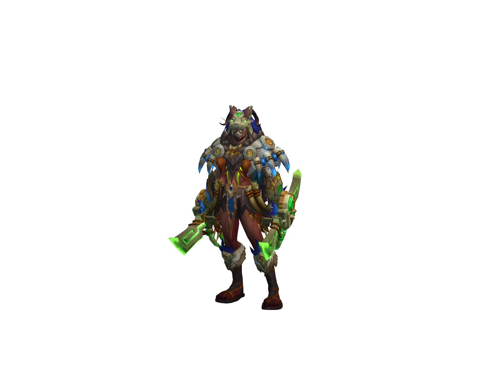 Fingold 3D character render