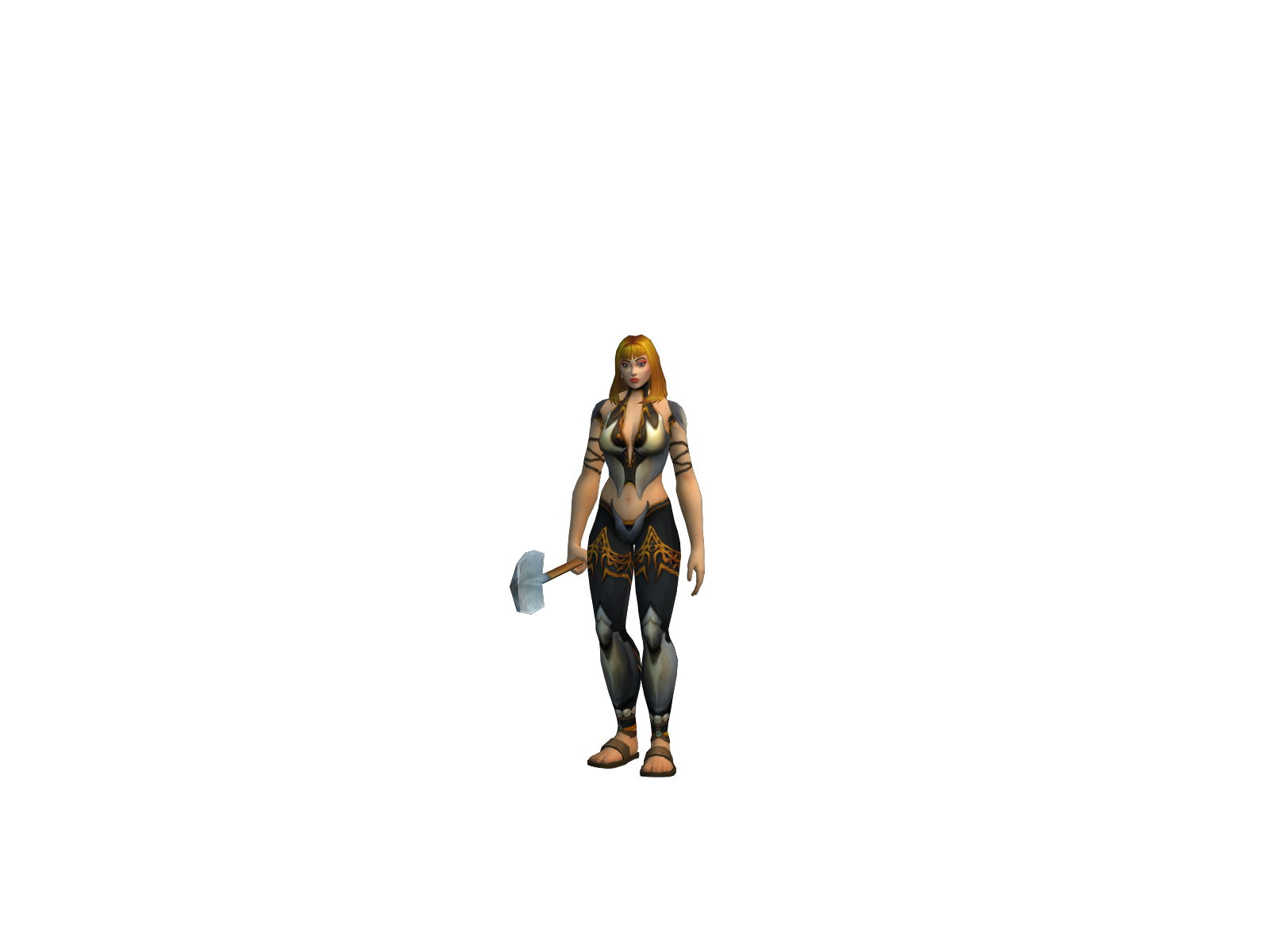 Alawdi 3D character render