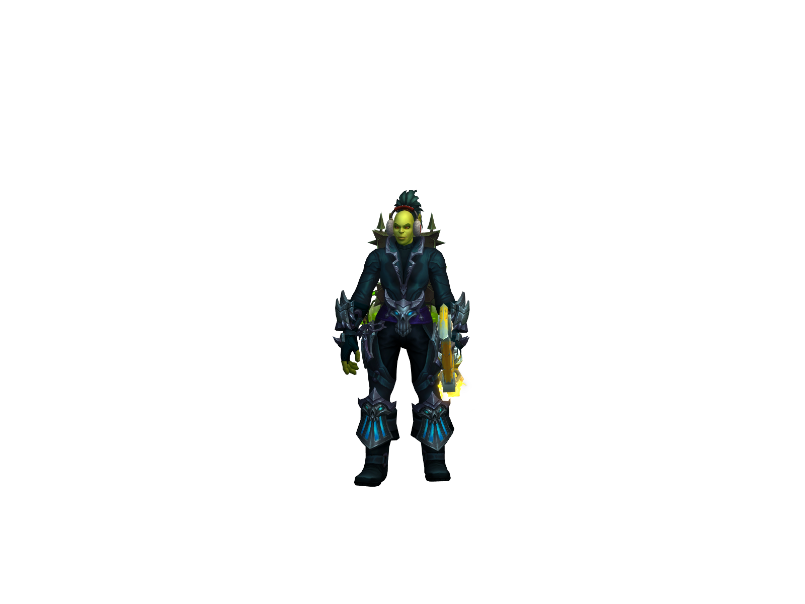 Skydràz 3D character render