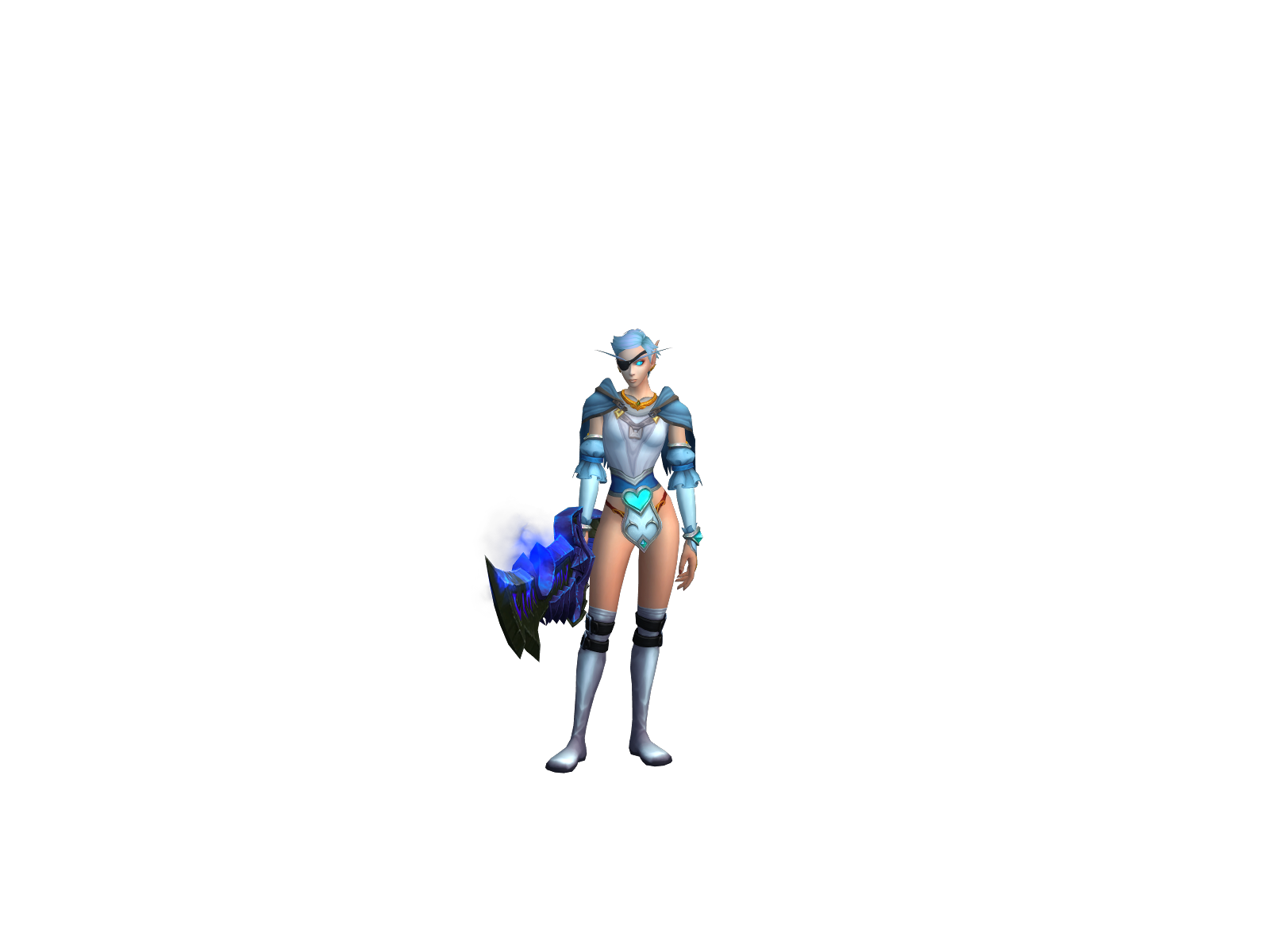 Javinsky 3D character render