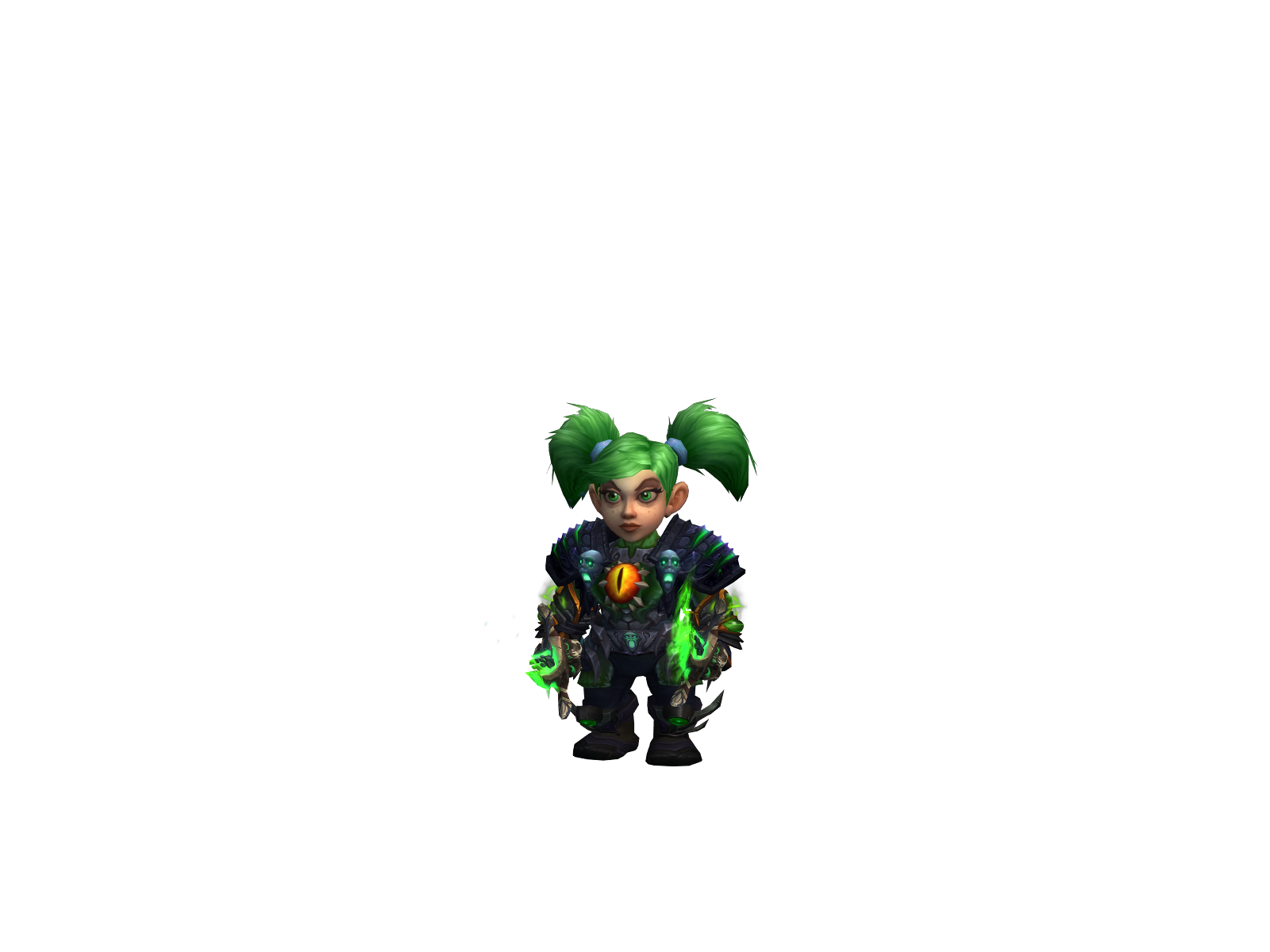 Mëlexe 3D character render