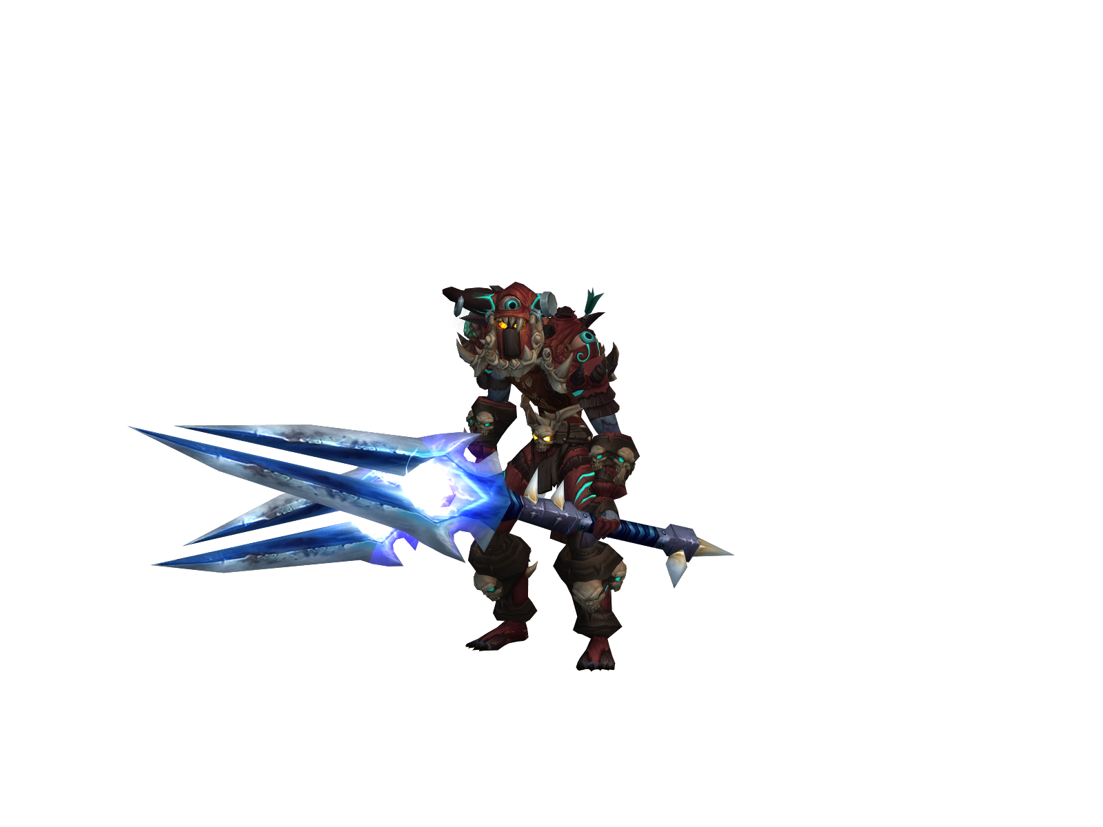 Traknàr 3D character render
