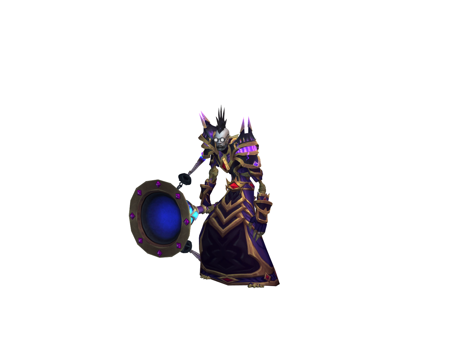 Purkinje 3D character render