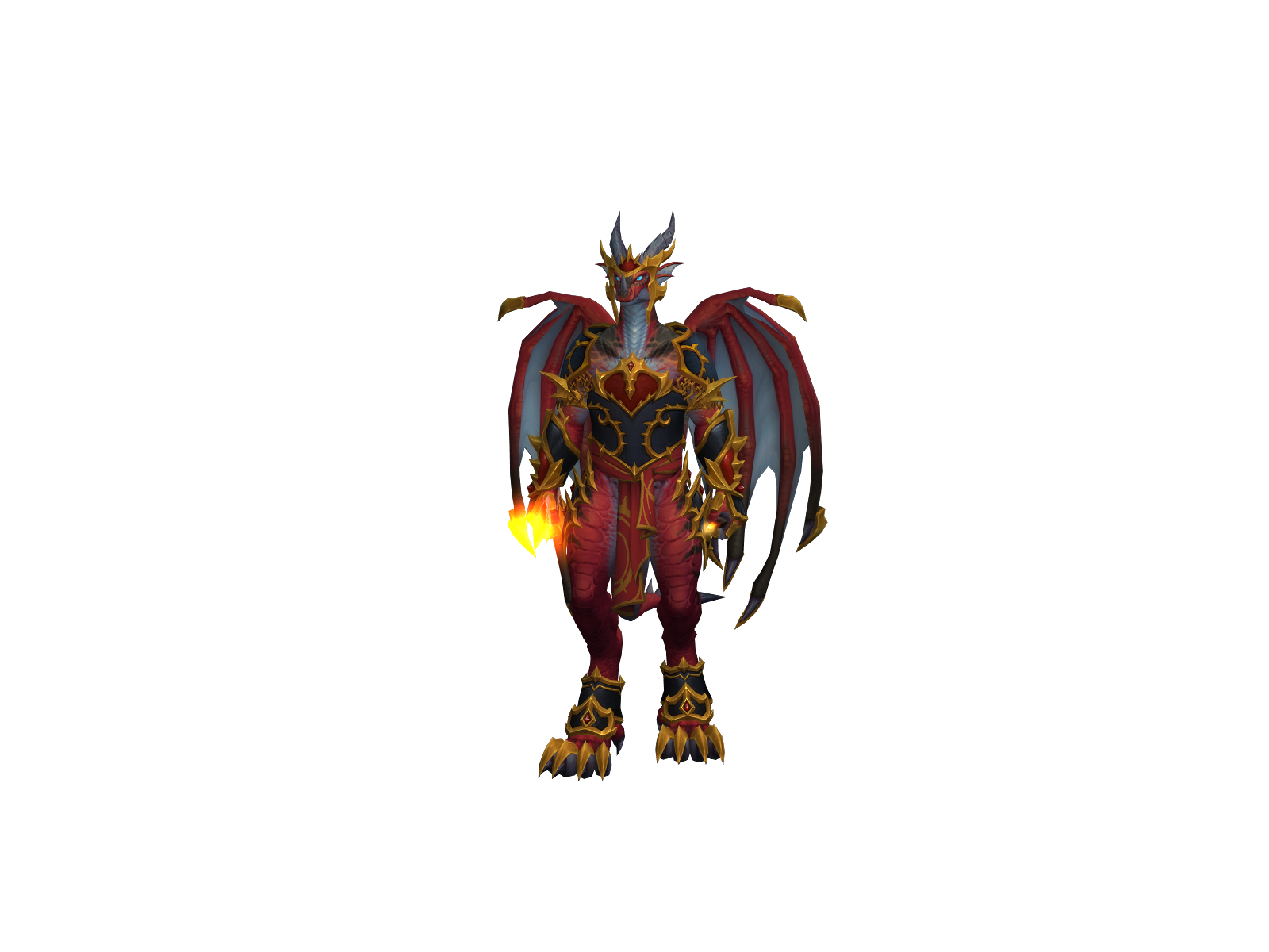 Drakaha 3D character render