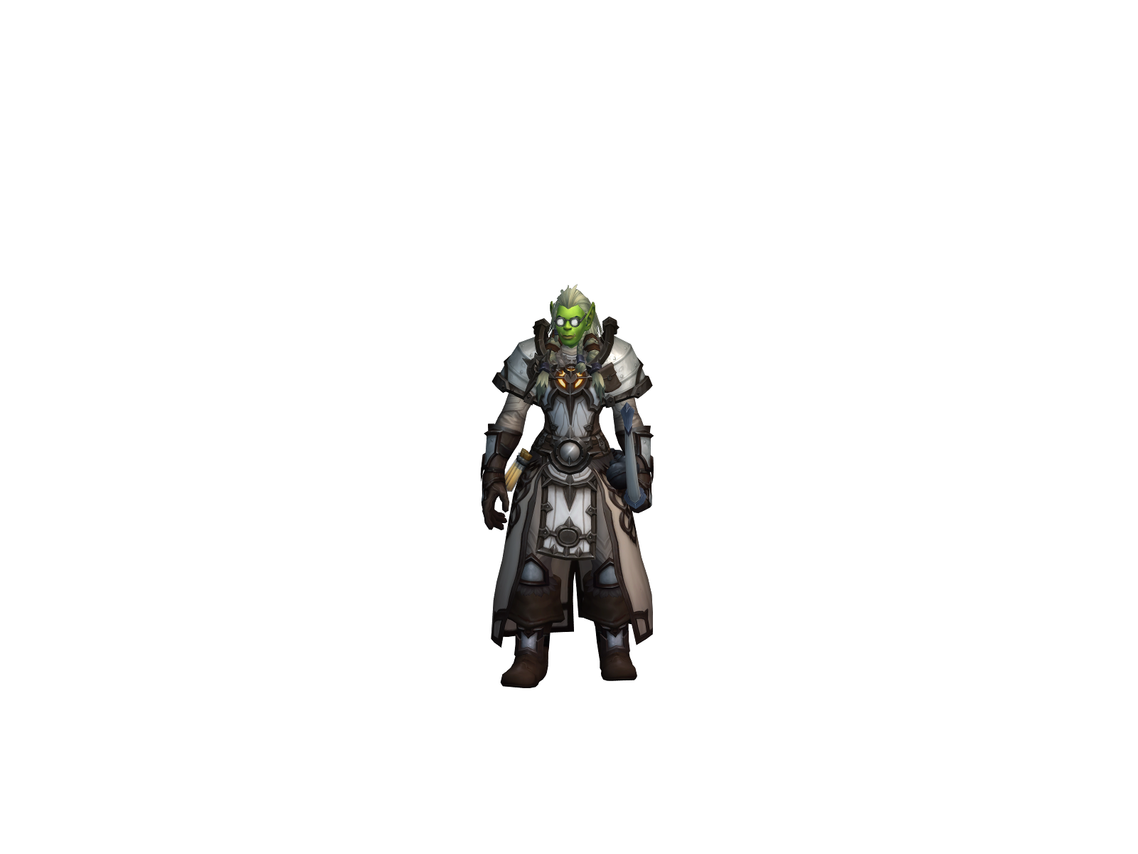 Low 3D character render