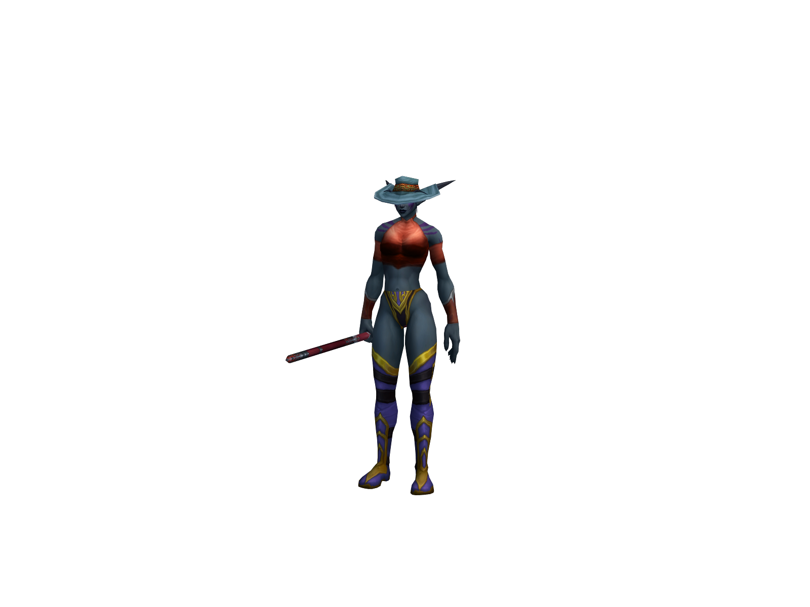 Zû 3D character render