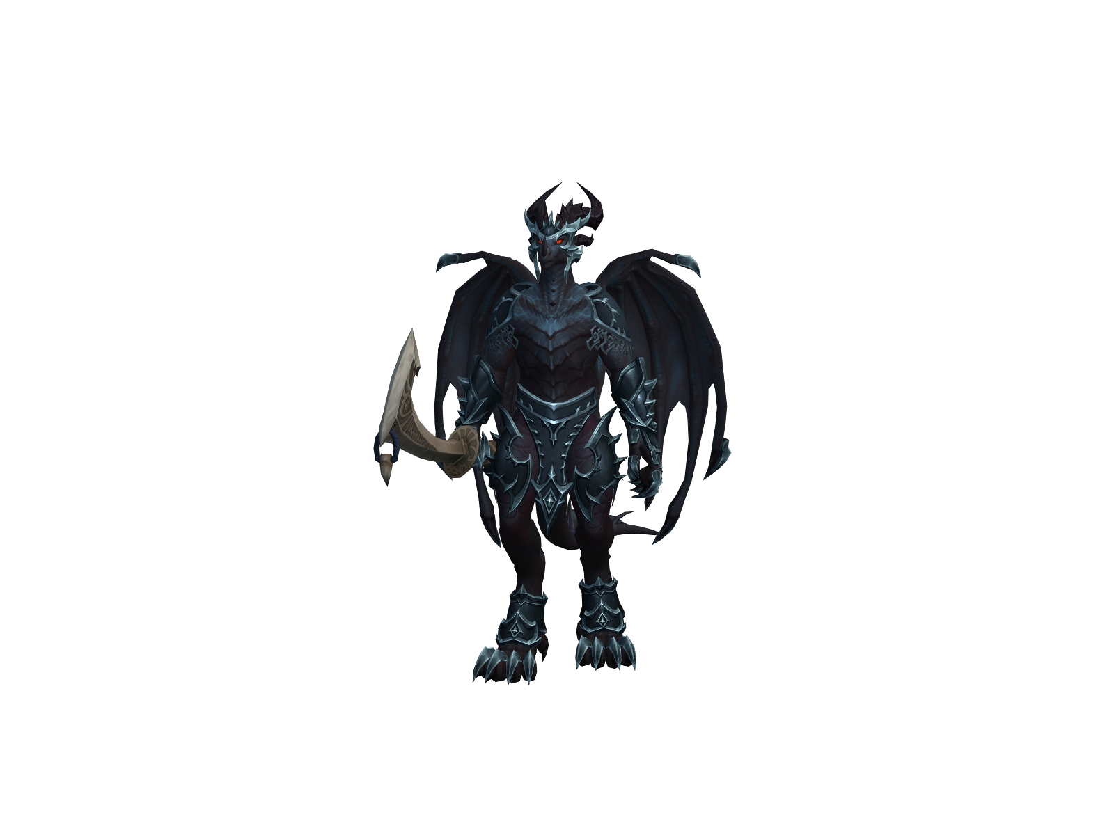 Esvend 3D character render
