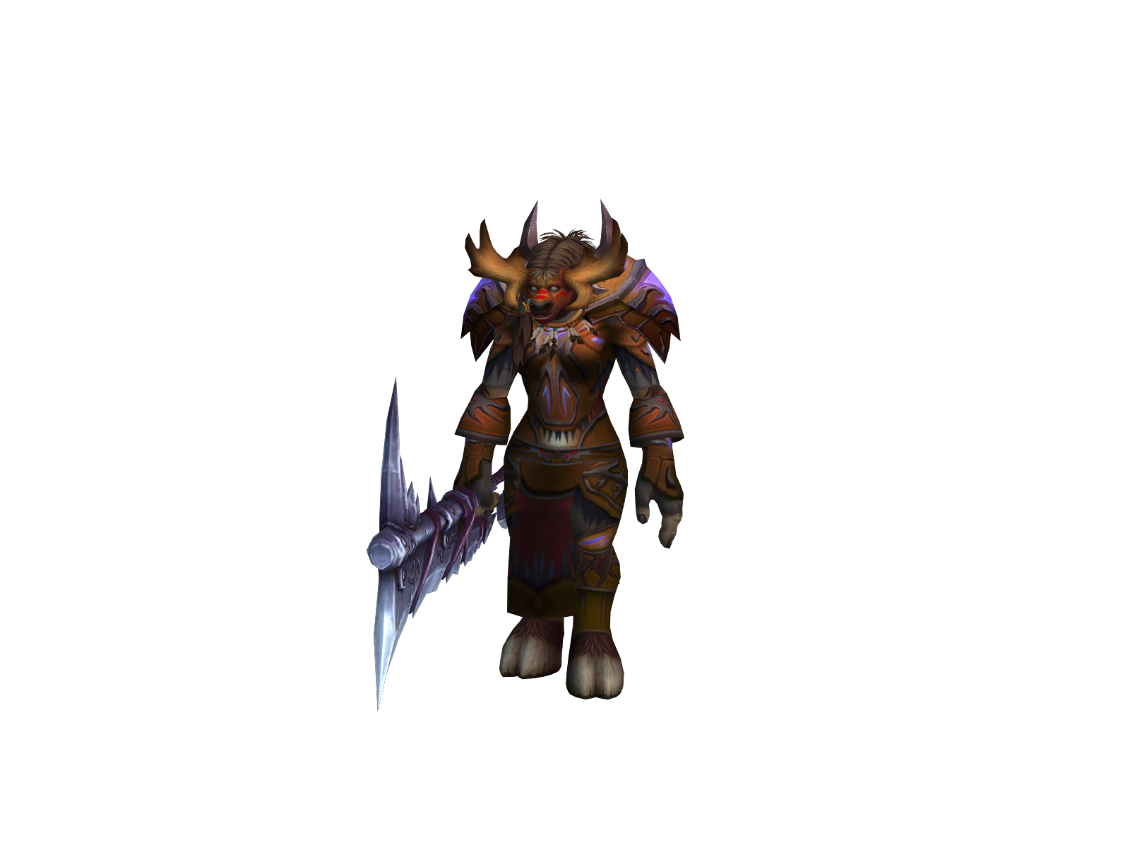 Pieddeporc 3D character render
