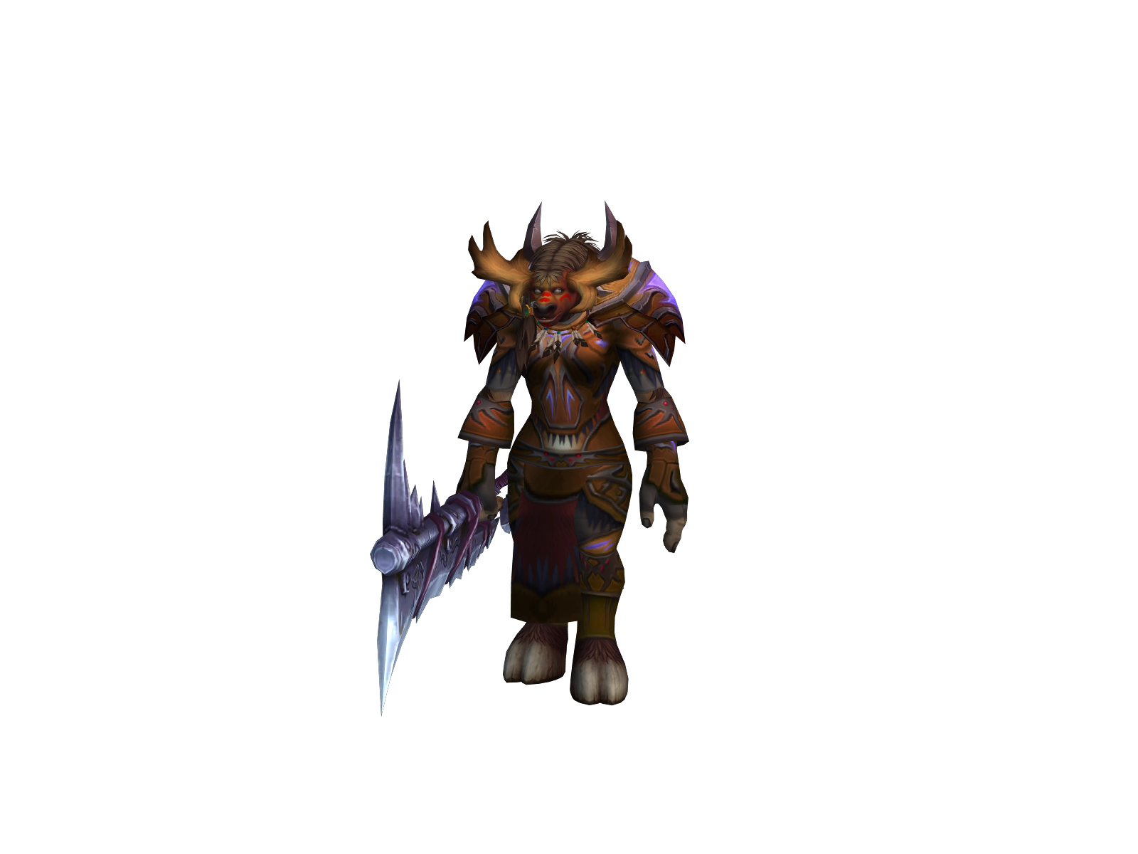 pieddeporc 3D character render