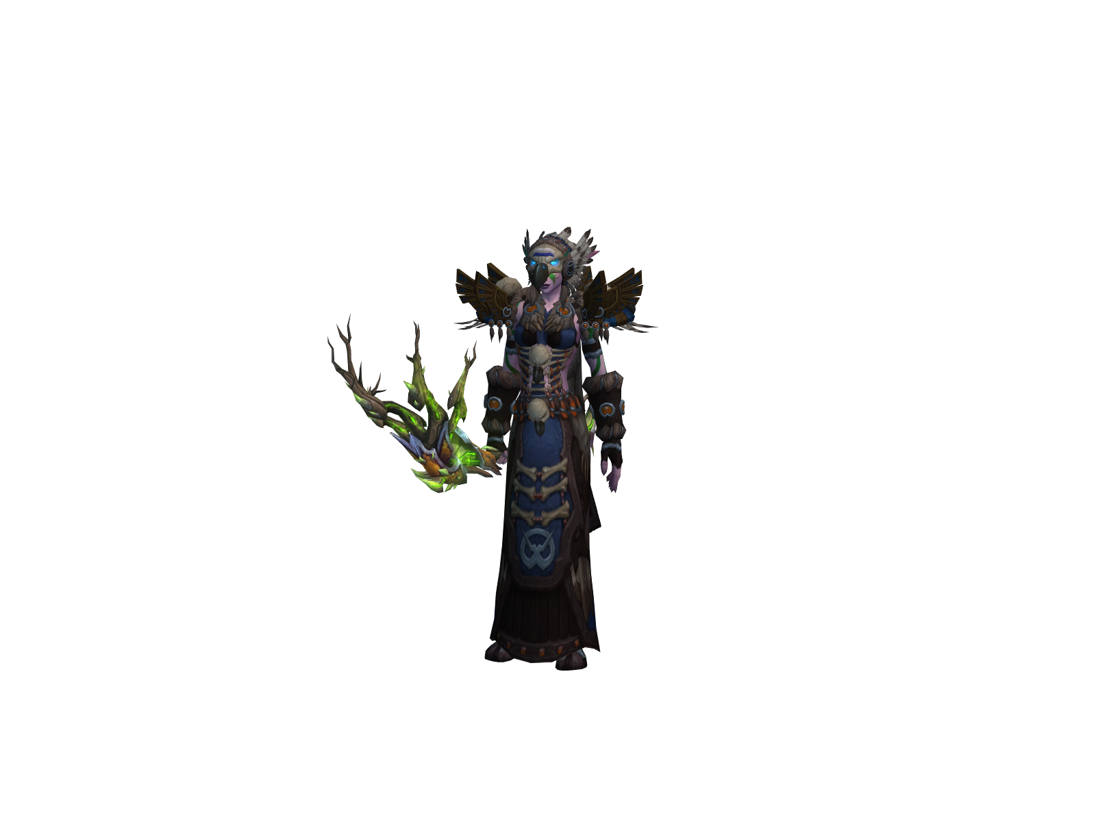 koumadine 3D character render