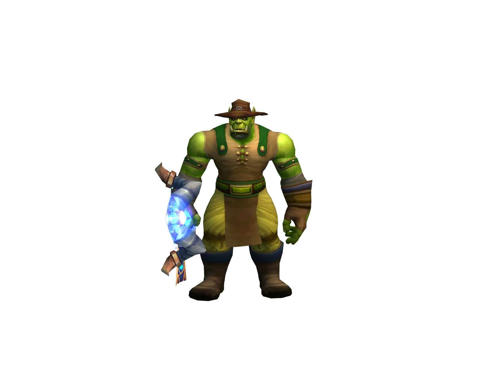 Oxaolga 3D character render