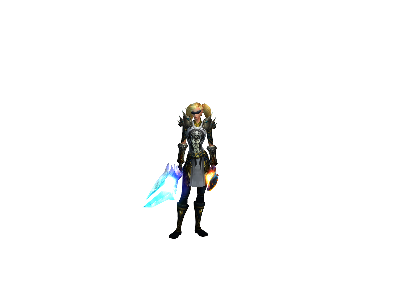 Maløtite 3D character render
