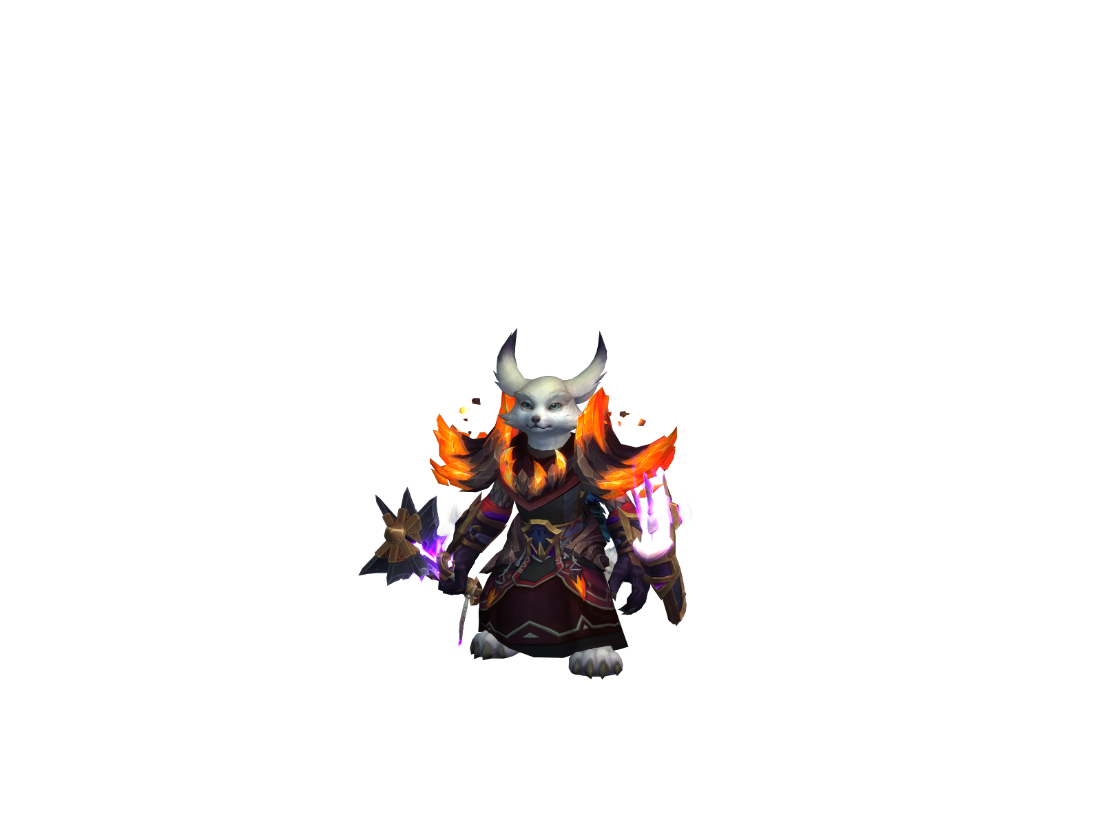 Vilfin 3D character render