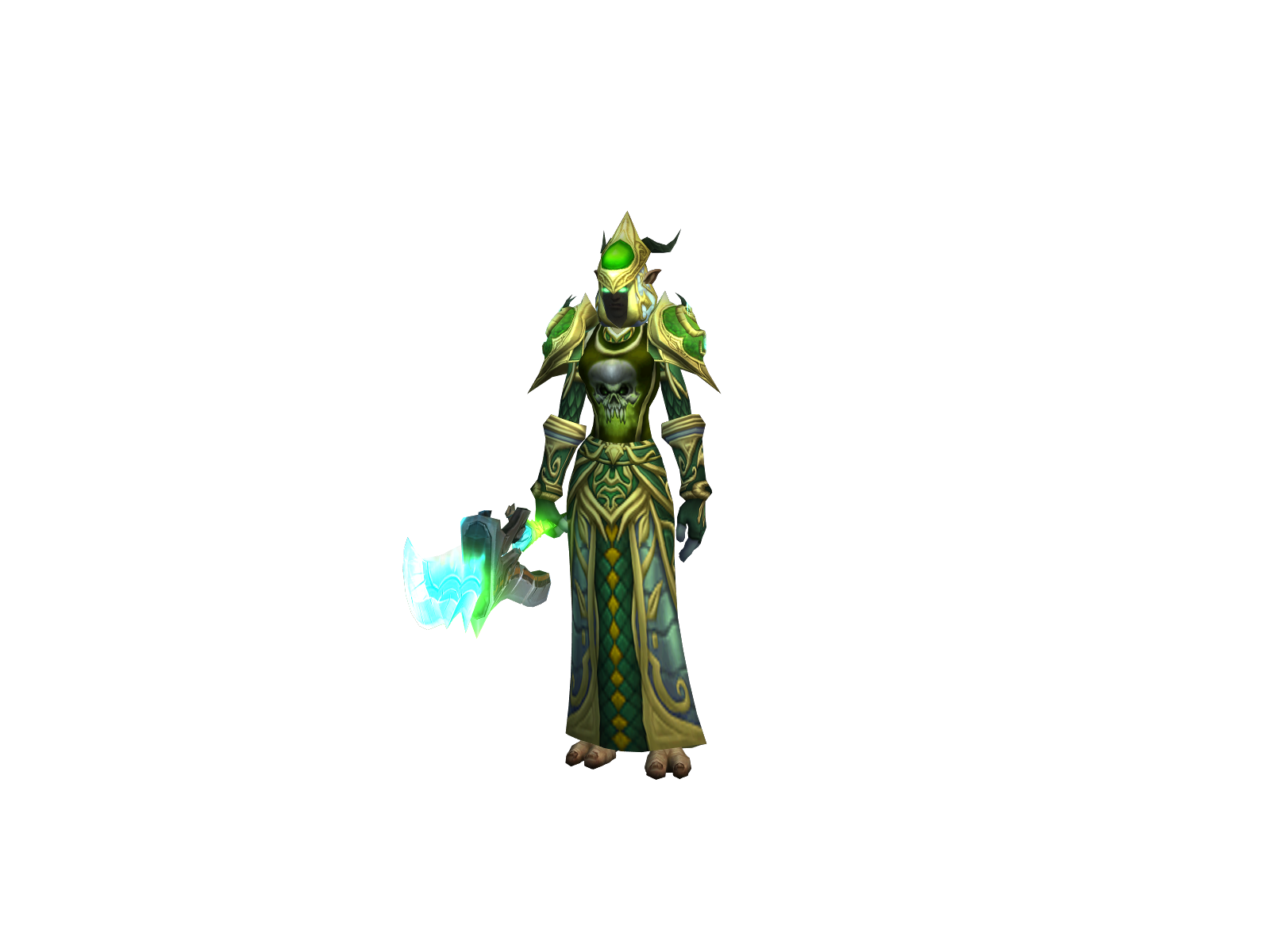 Miskebam 3D character render