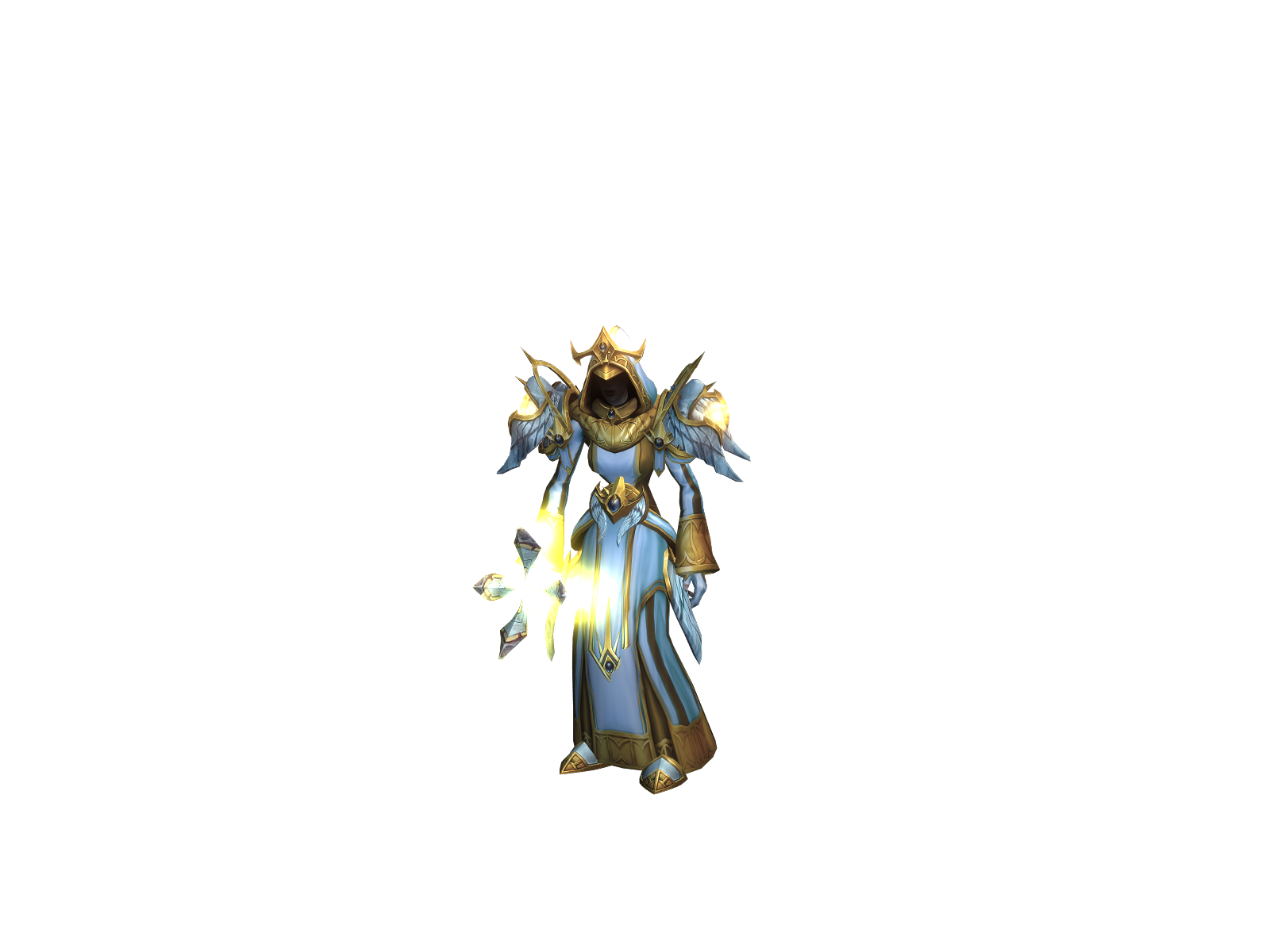 Misfortune 3D character render