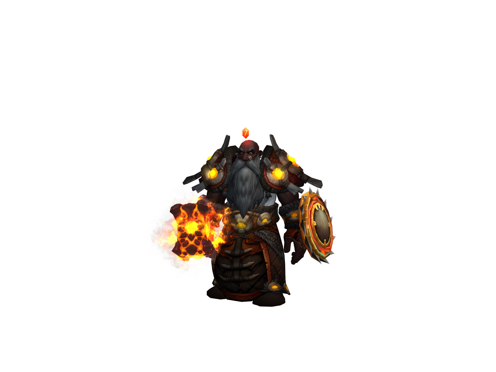 Shamban character render