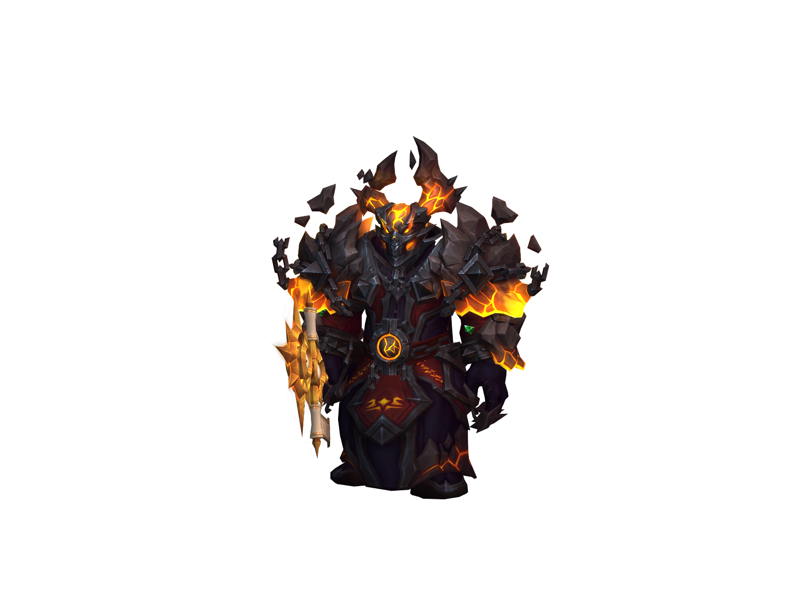 Ganoldof 3D character render