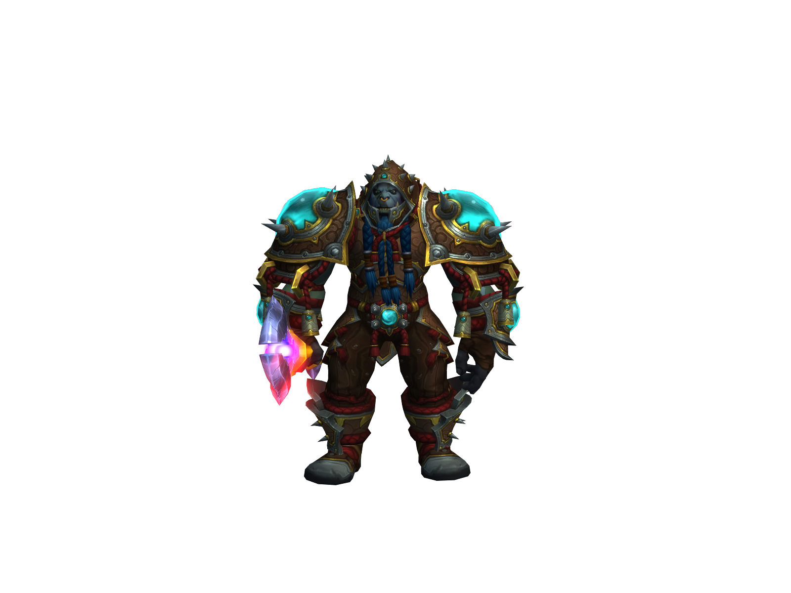 Dharious 3D character render