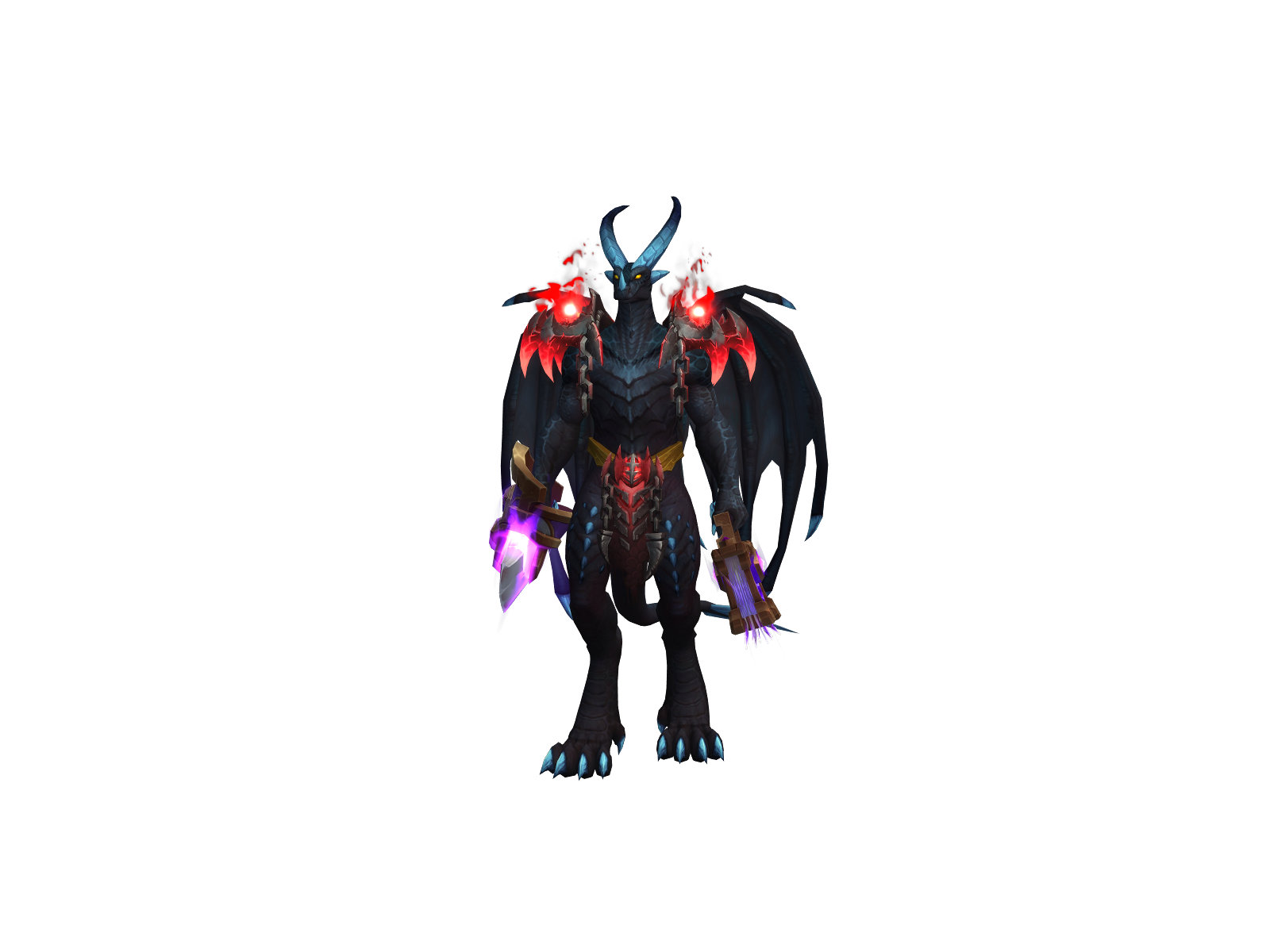 Mandreka 3D character render