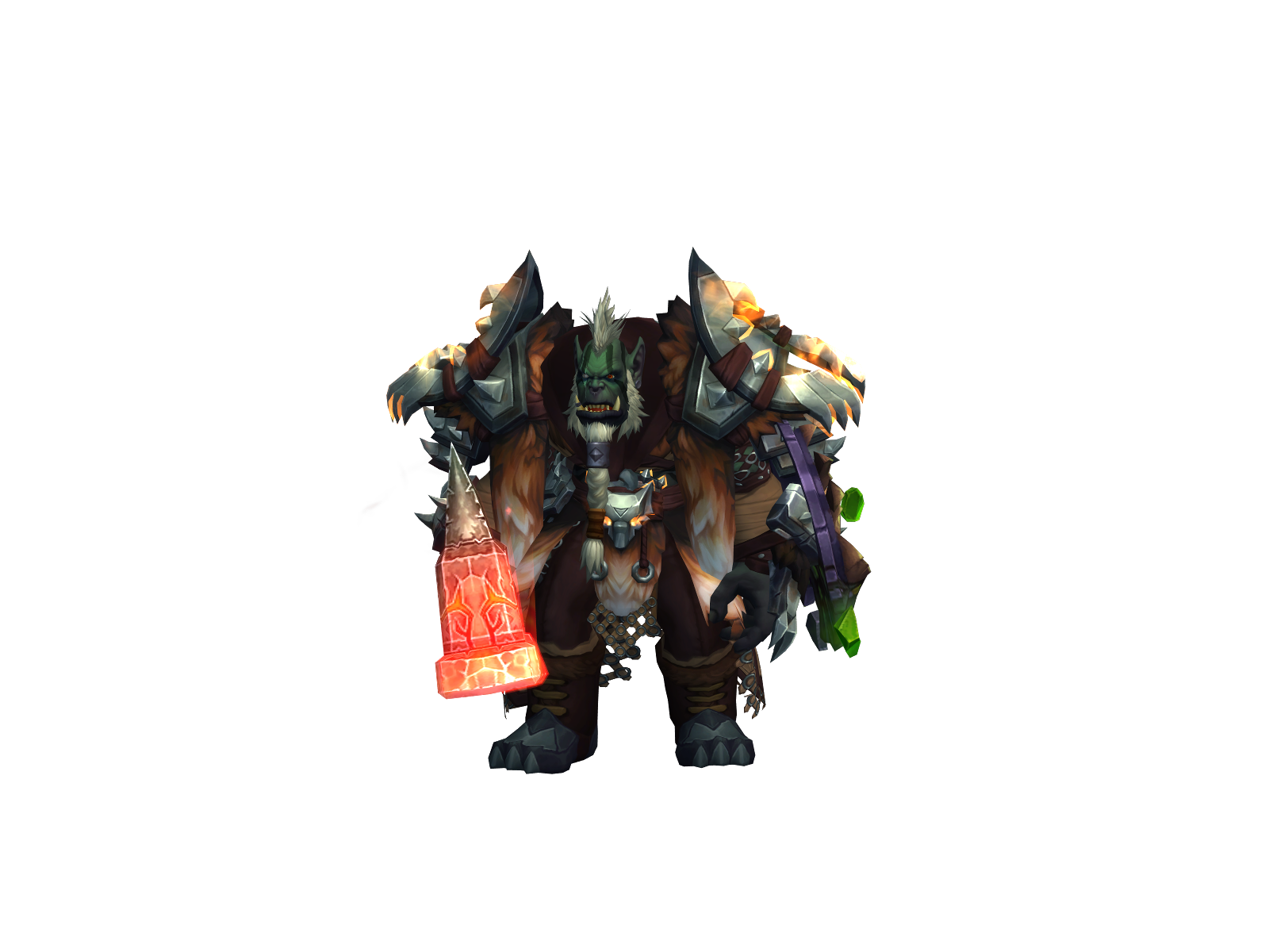 Thogr 3D character render