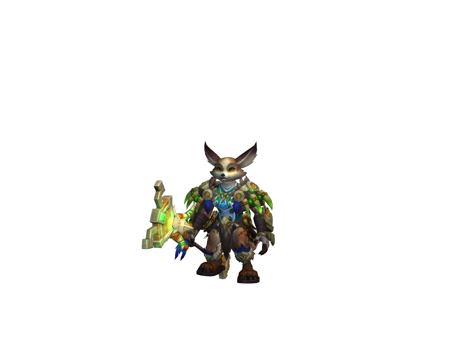 Pansebøbø 3D character render