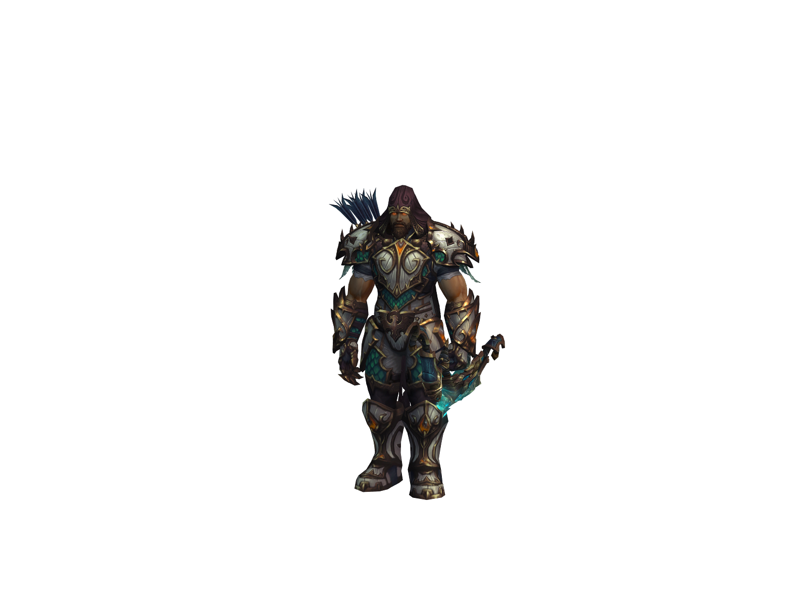 Henrikson 3D character render