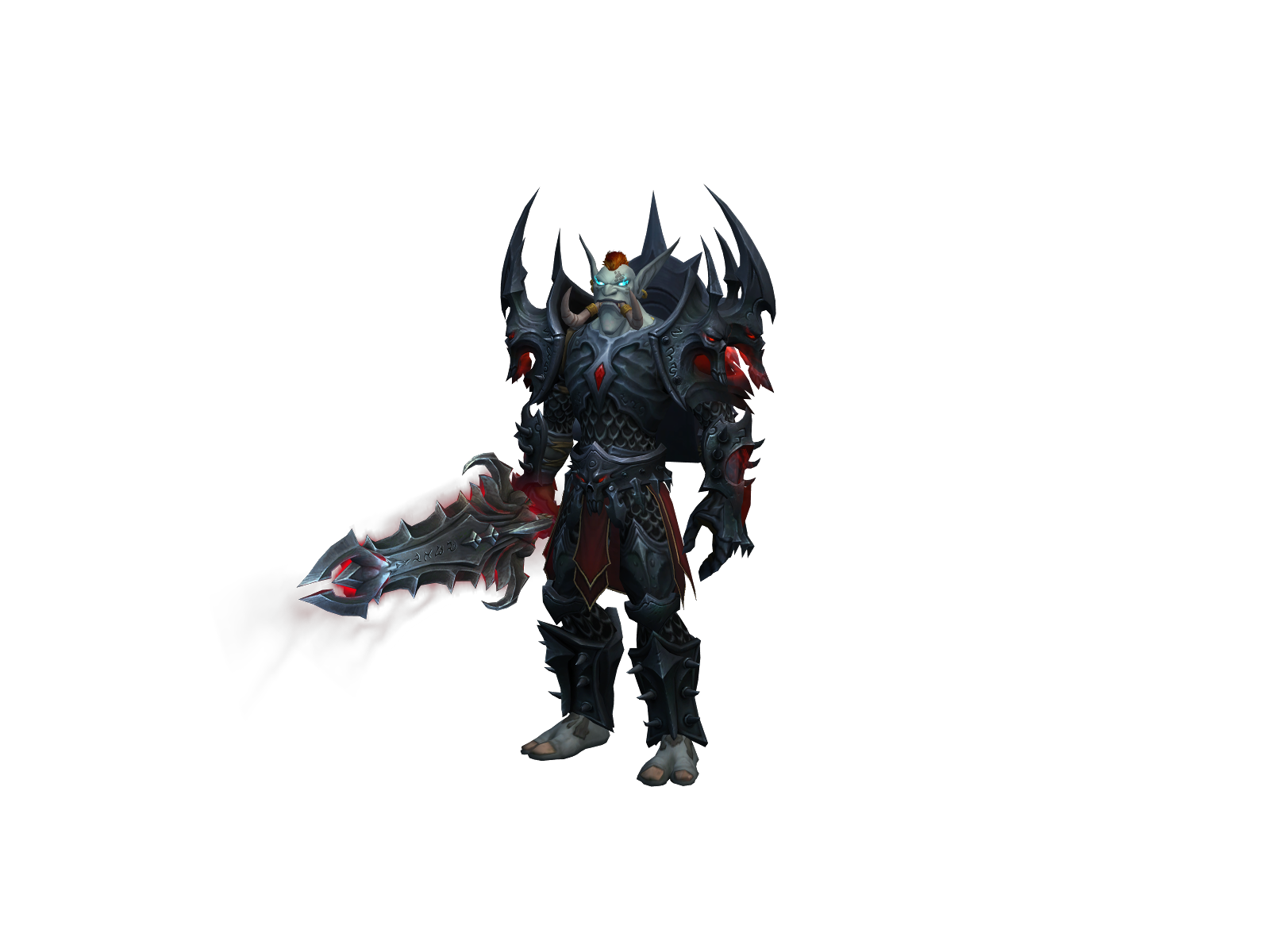 Apomyios 3D character render