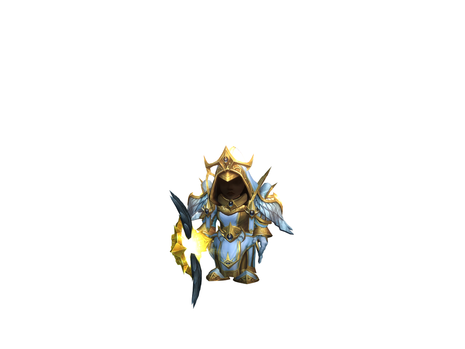 Grosloli 3D character render