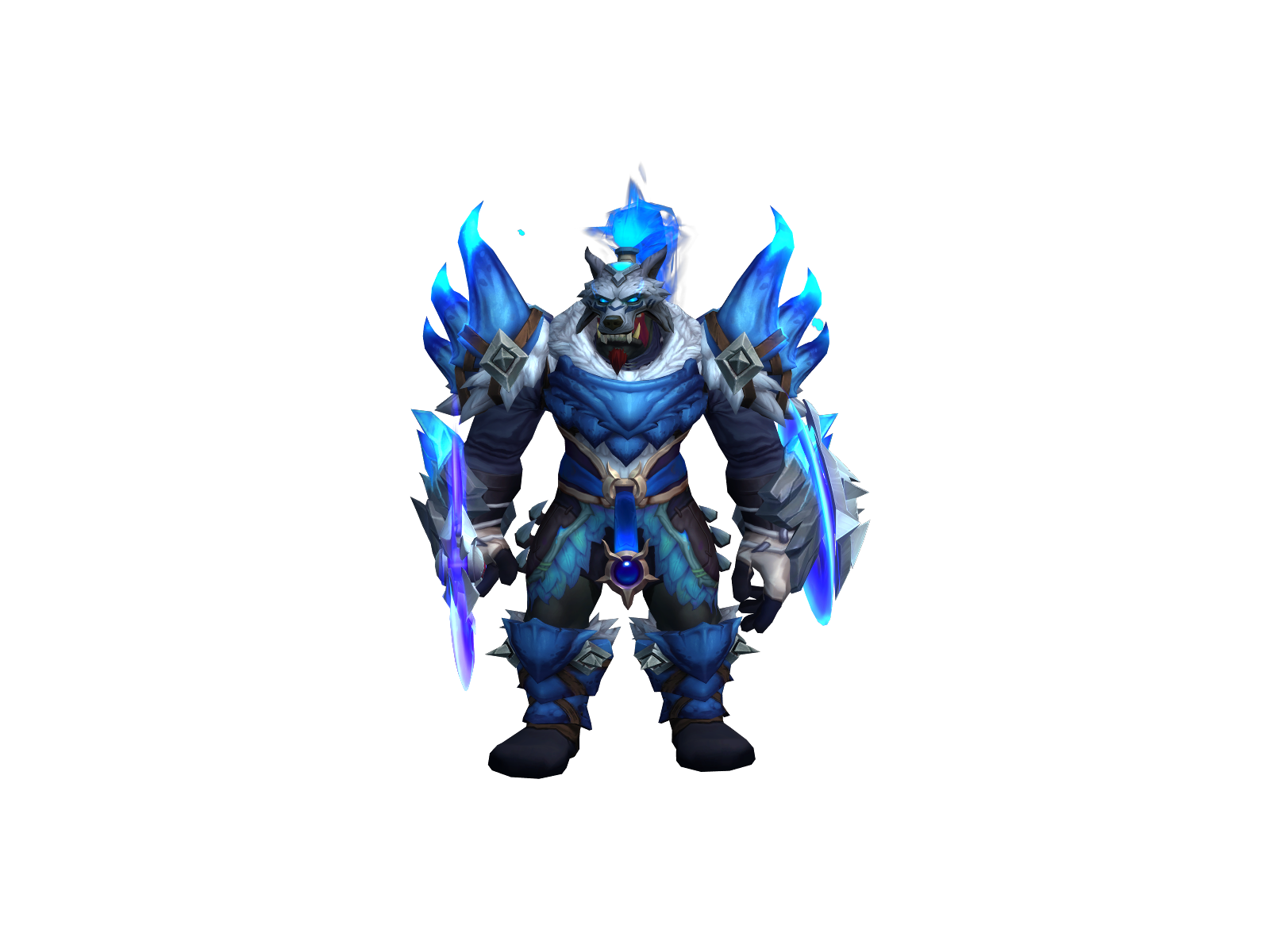 Fulmination 3D character render