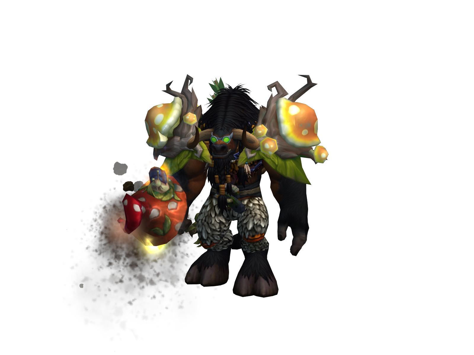 Kéja 3D character render