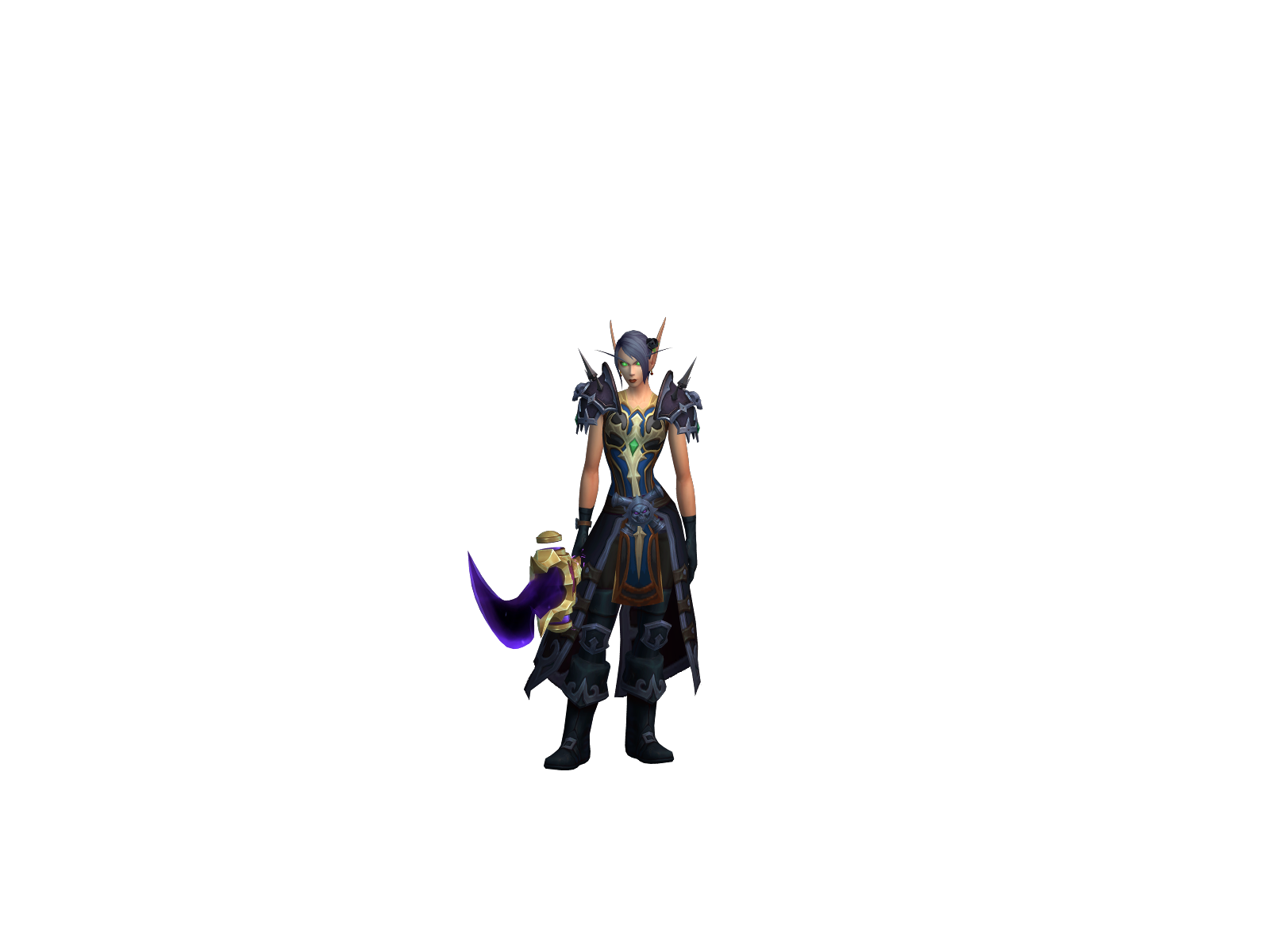 Faked 3D character render