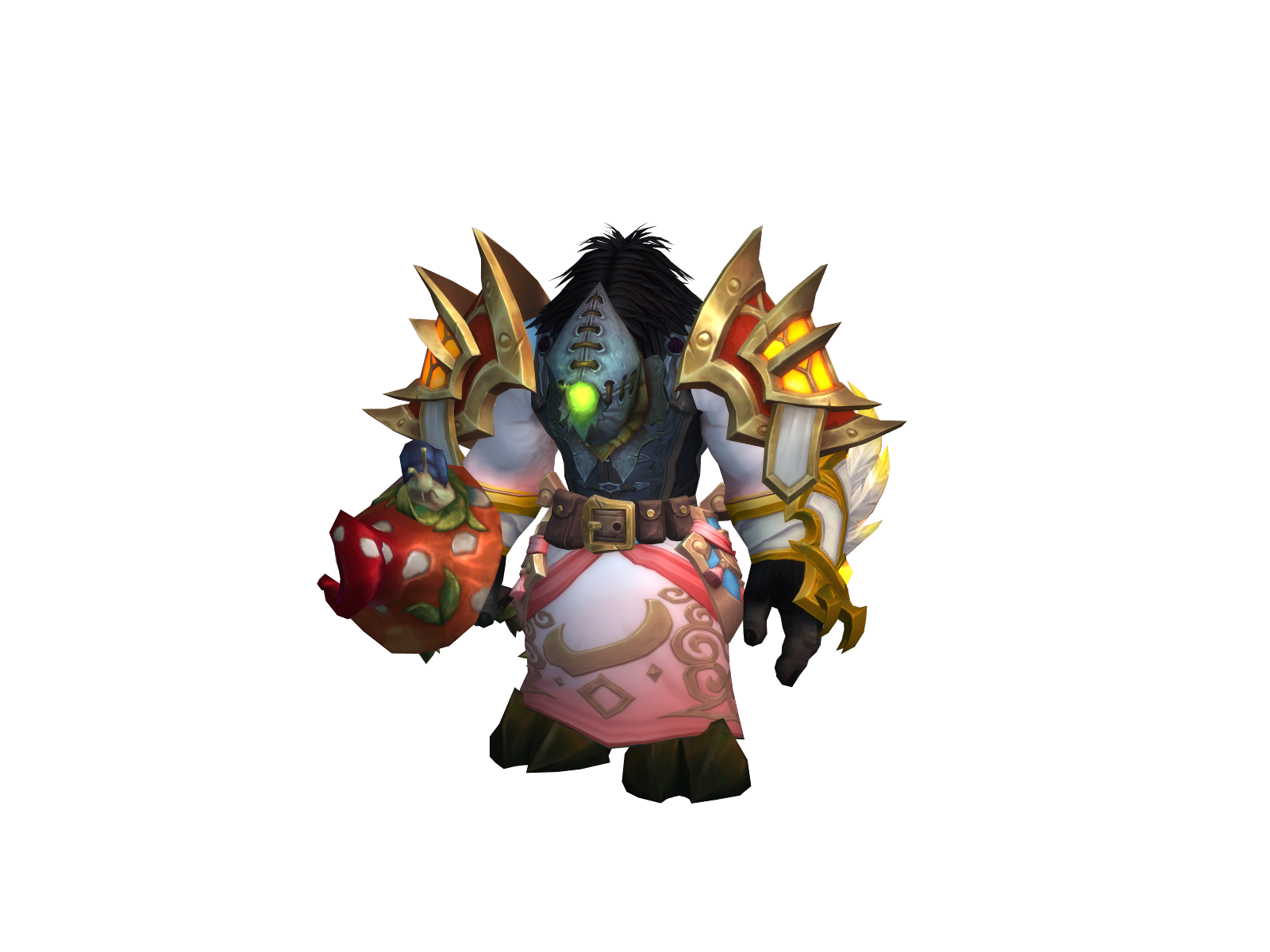 Wissou 3D character render