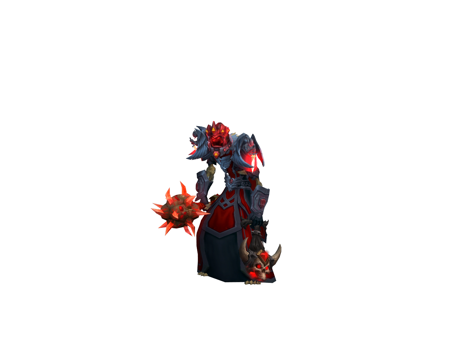 Raxiol 3D character render