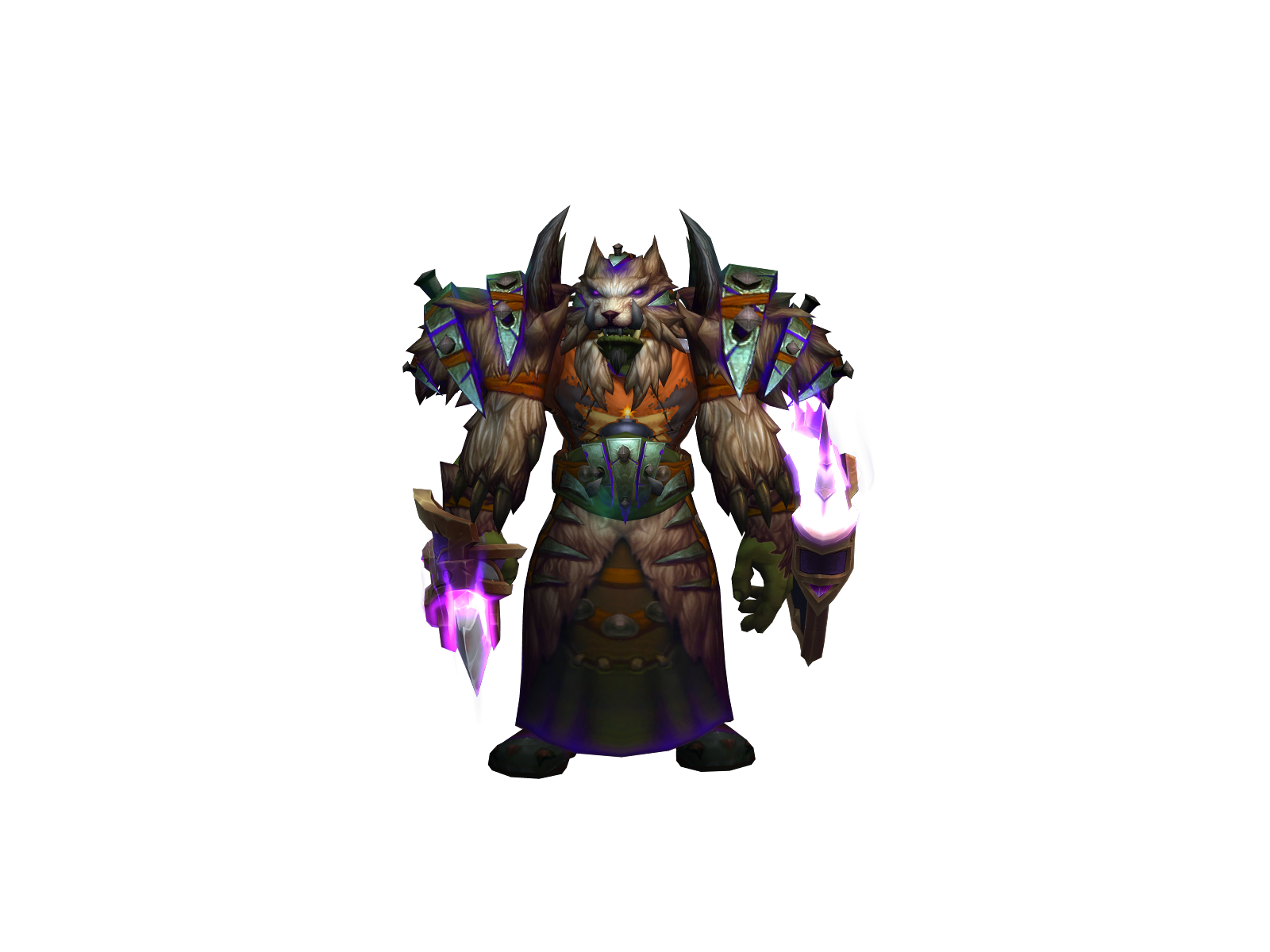 Azrakh 3D character render