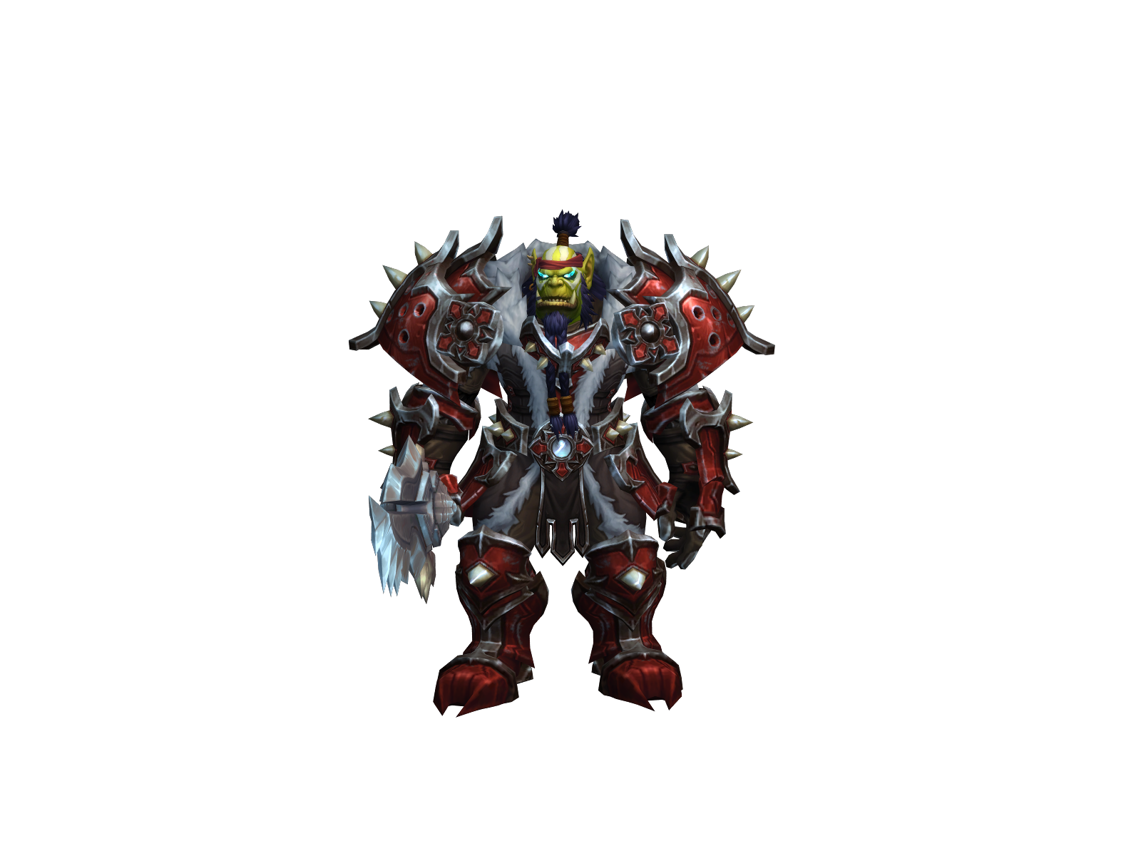 Régiours 3D character render