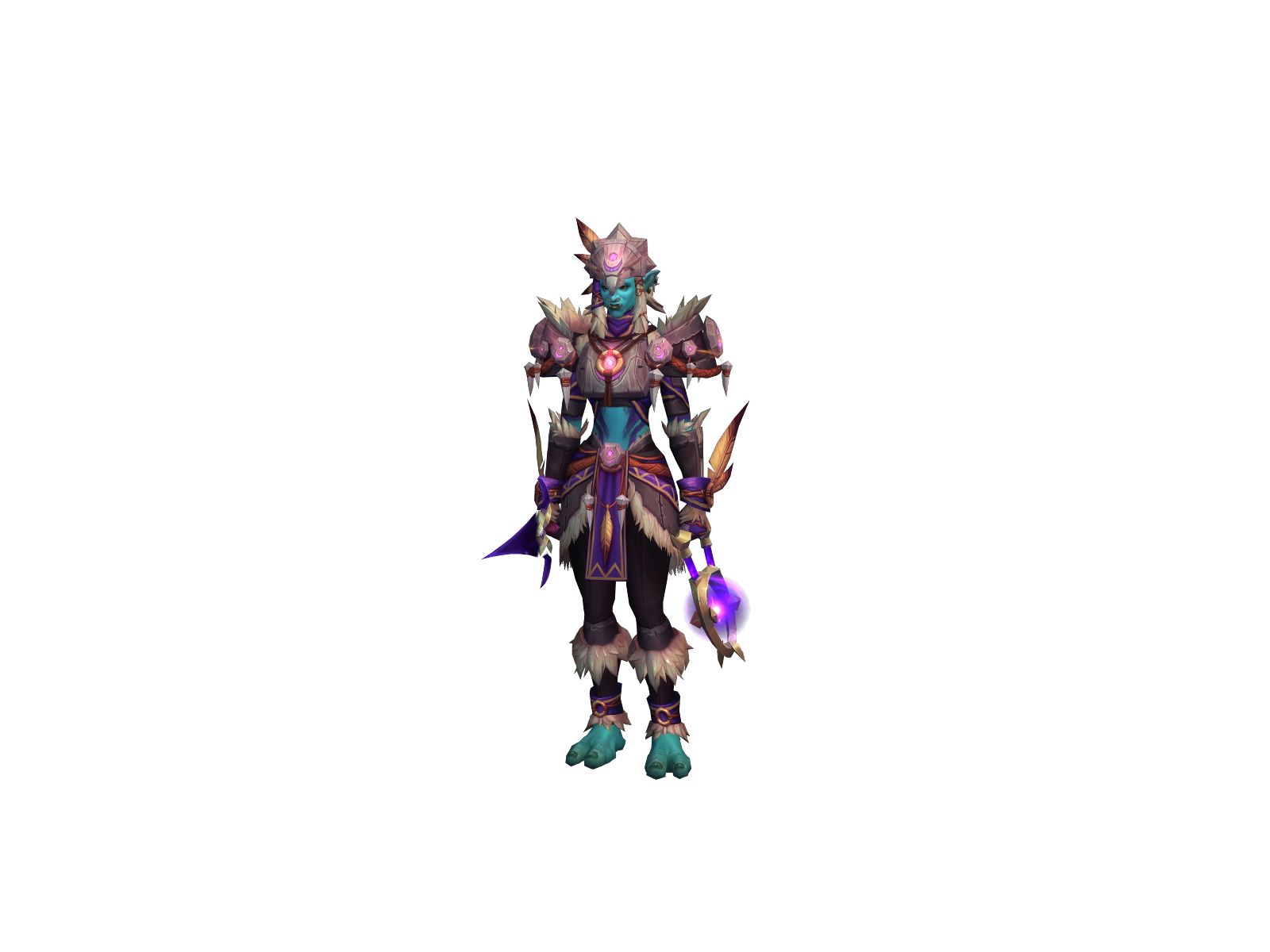 Scratland 3D character render