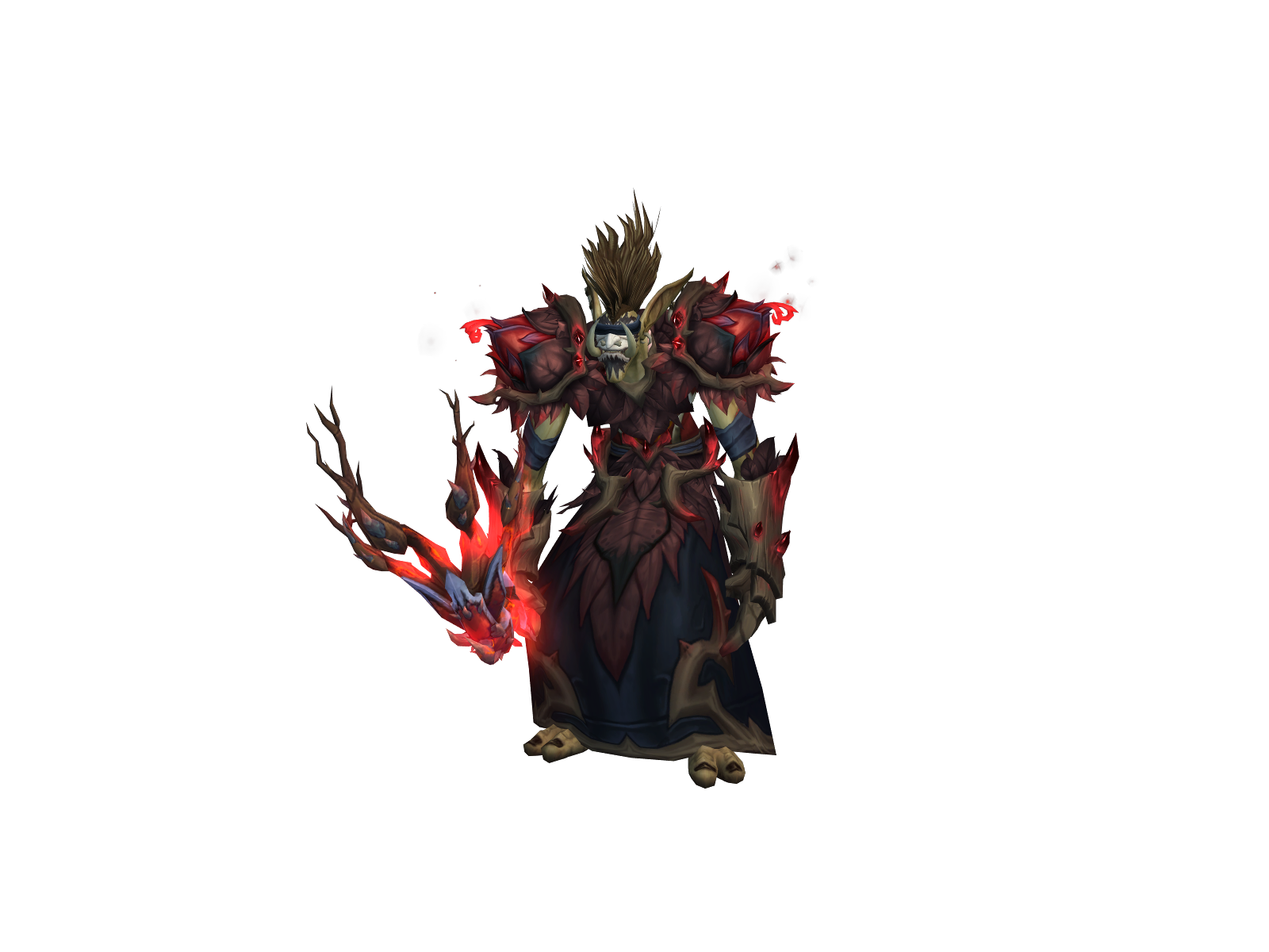 Deimøn 3D character render
