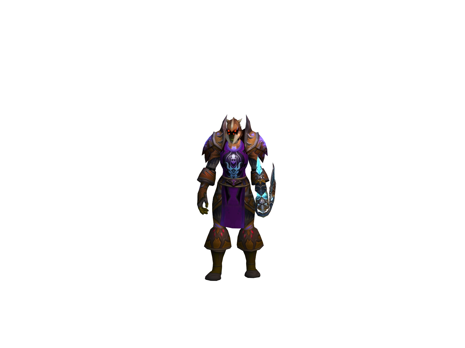 Hekyna 3D character render