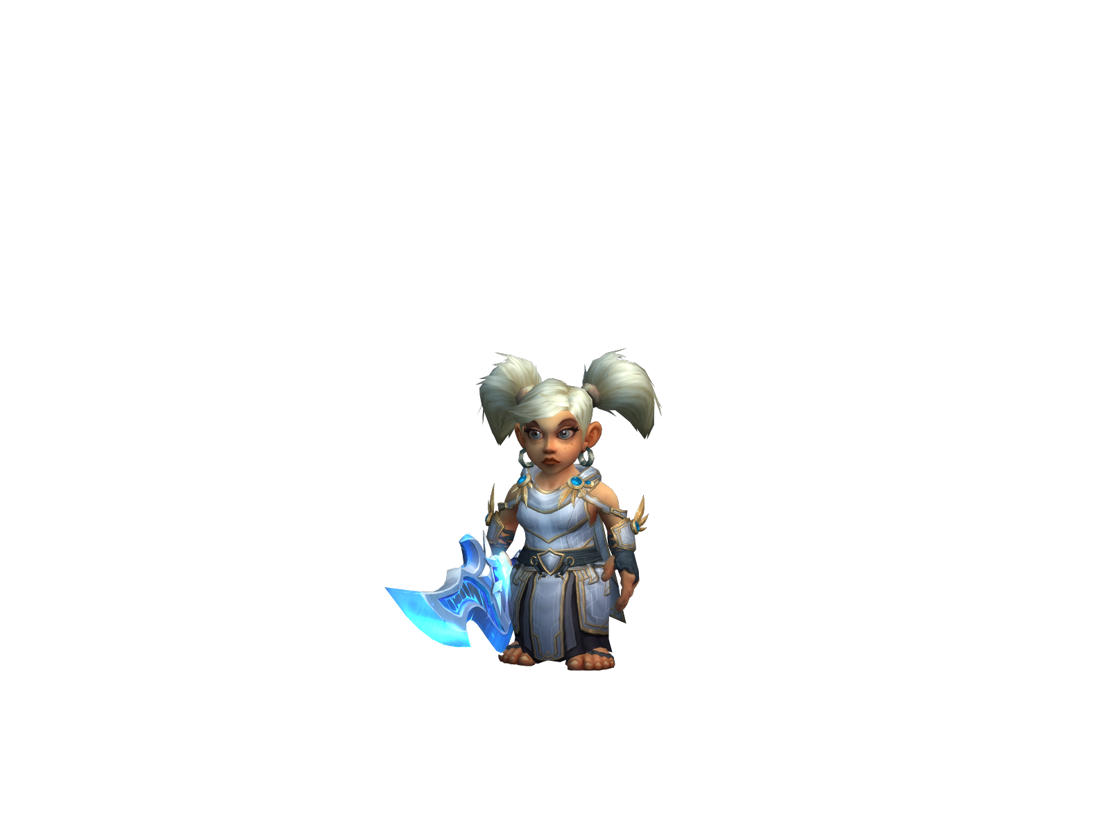 Nialihau 3D character render