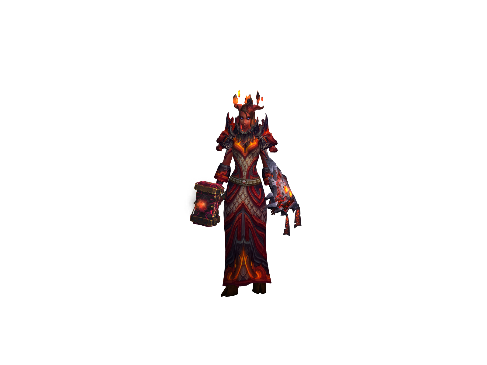 Areya 3D character render