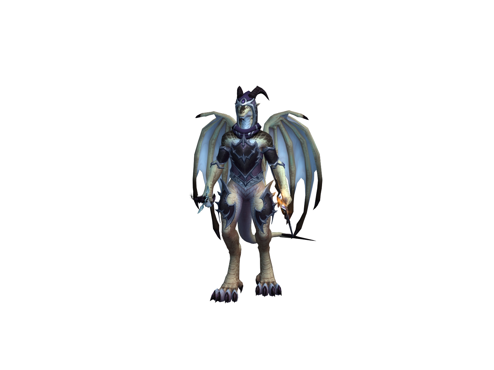 Bouchetrou 3D character render