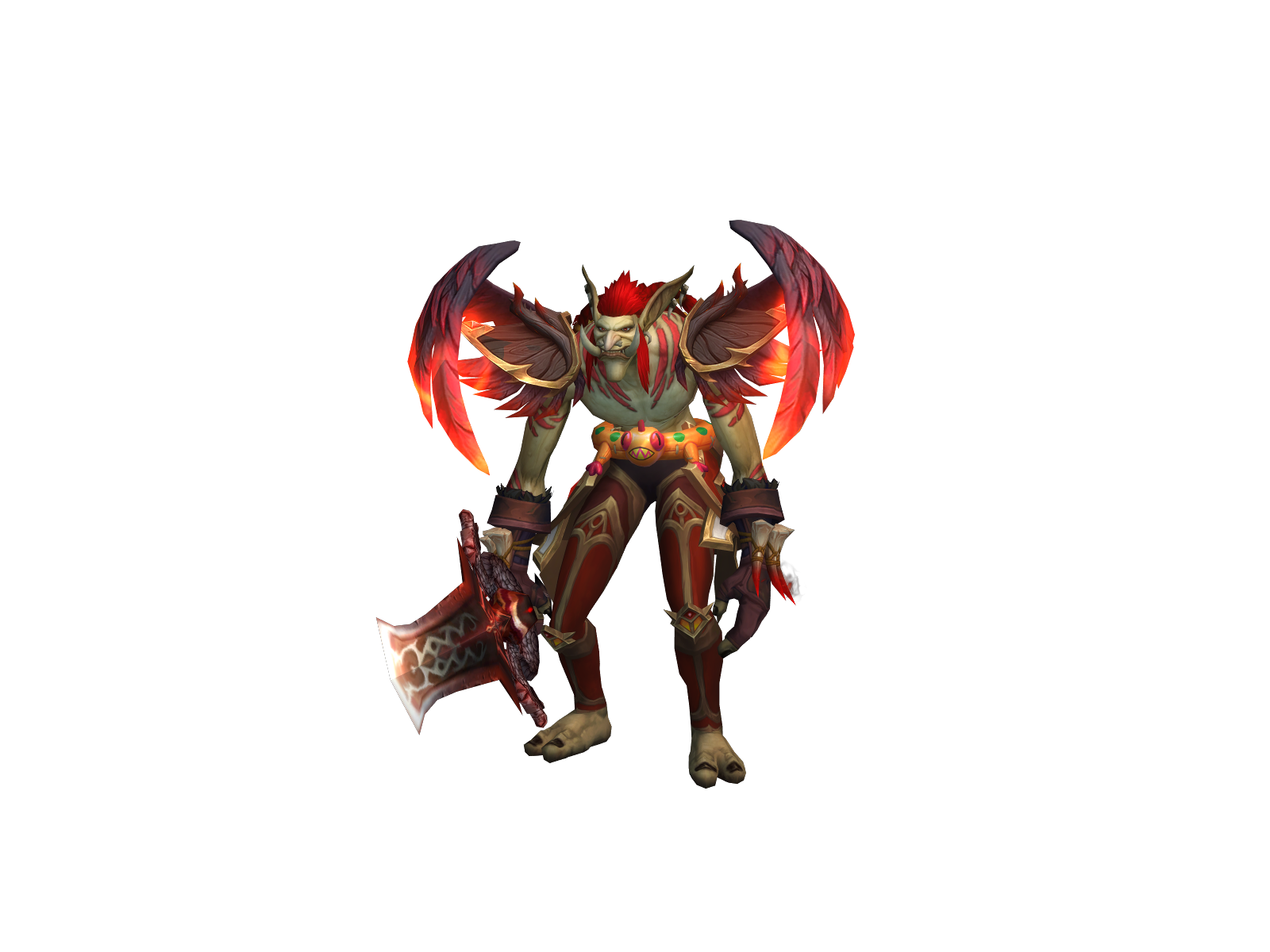 Boulaax 3D character render