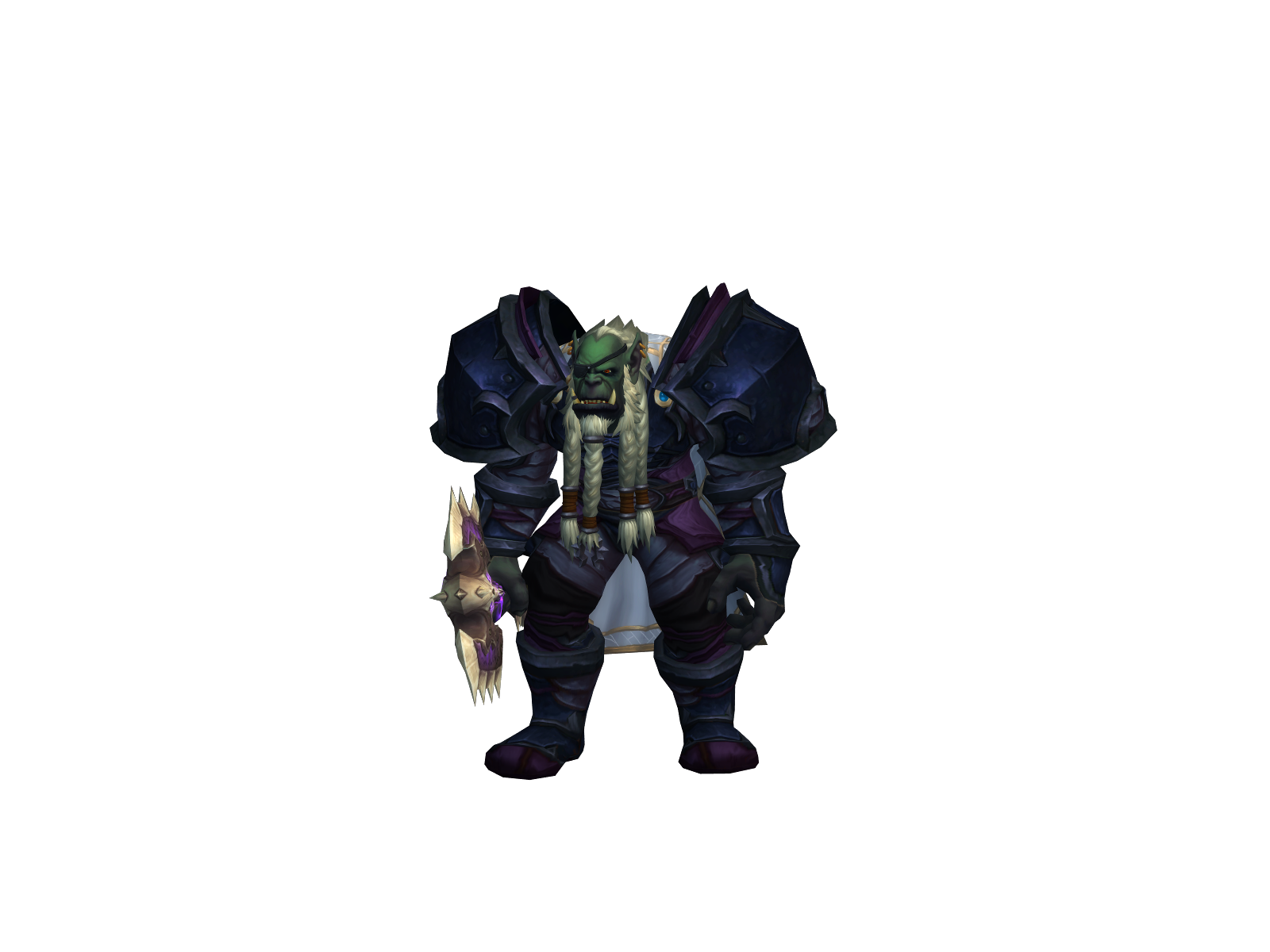 Rhallrall 3D character render