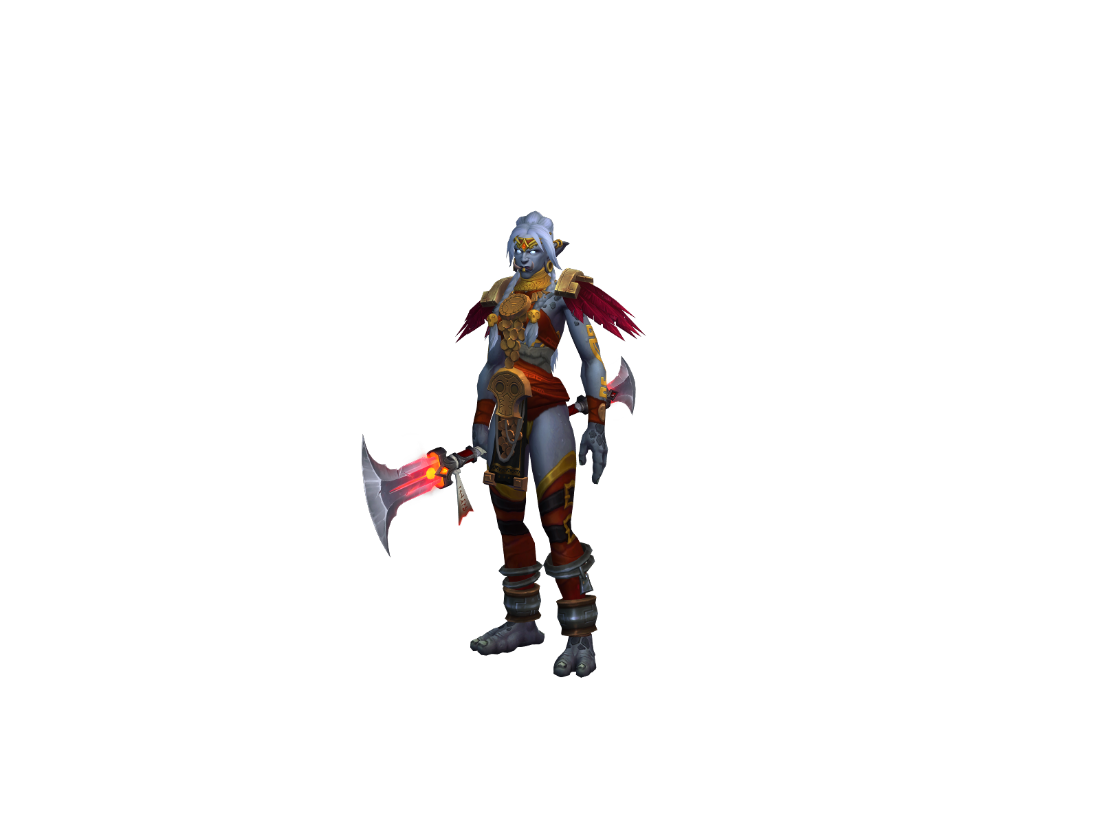 Djayah 3D character render