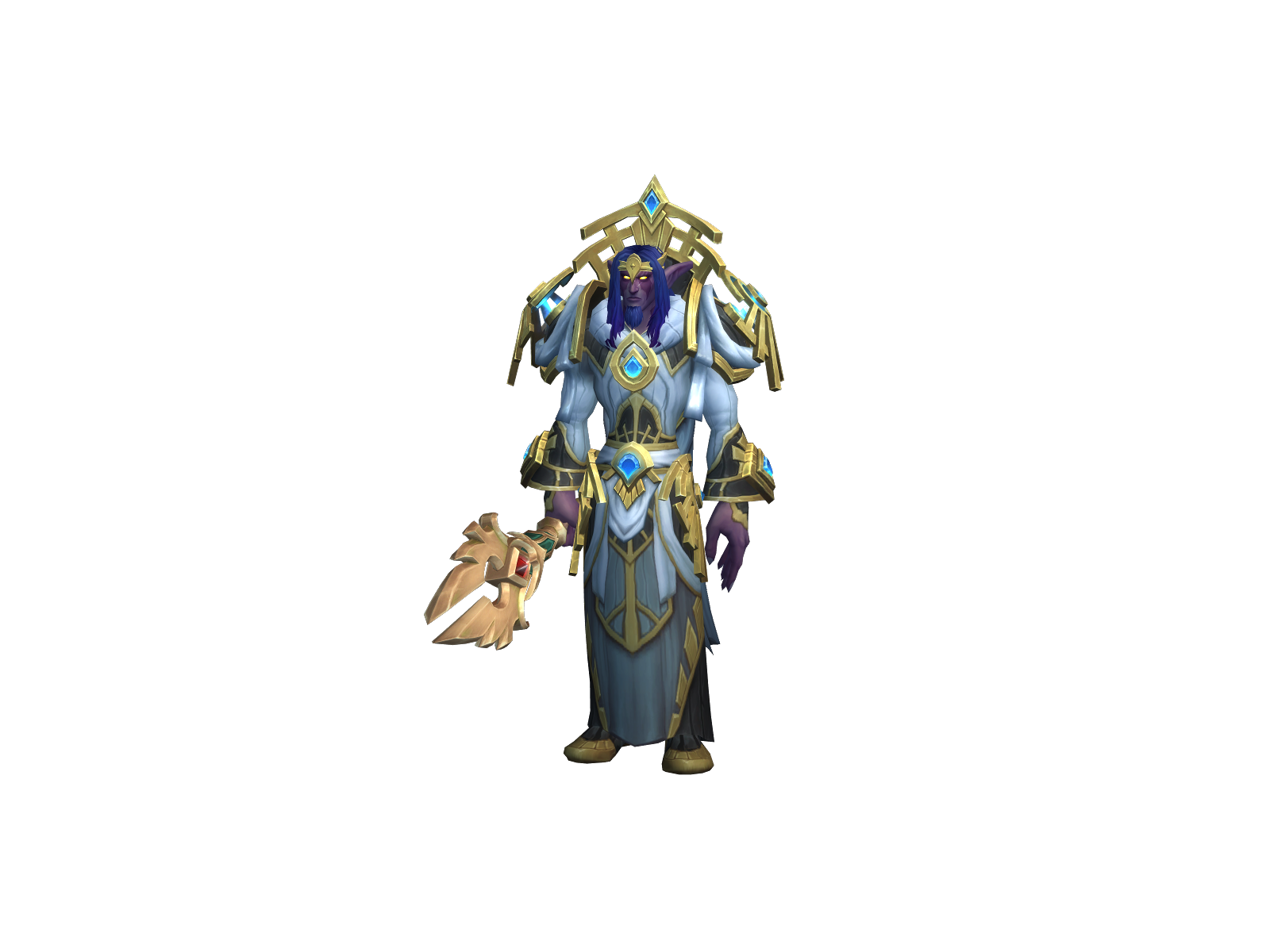 Yazul 3D character render