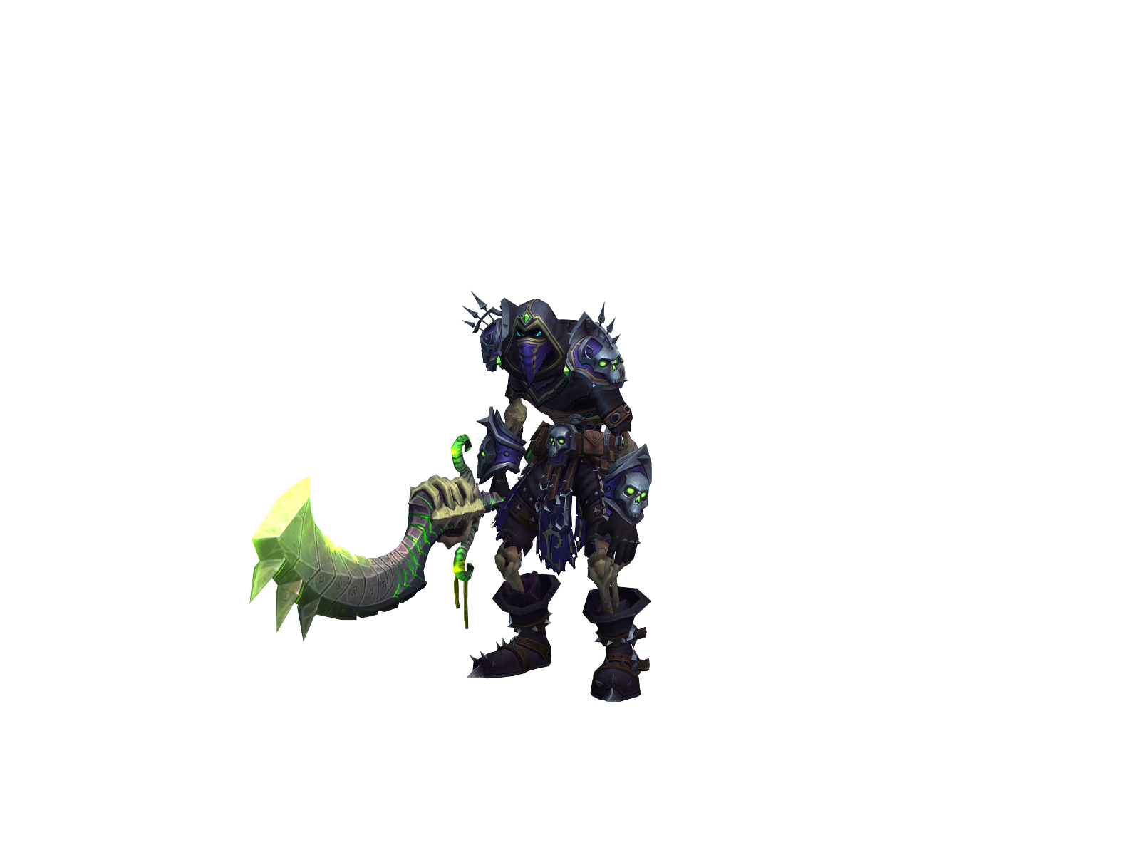 Zoltarr 3D character render
