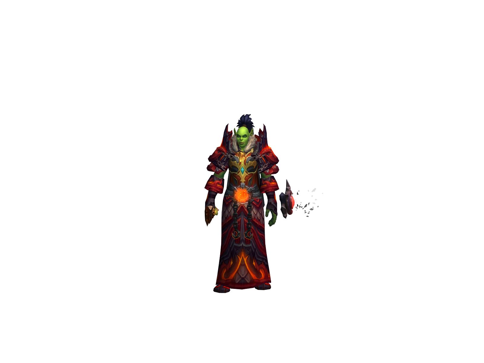 Shamïx 3D character render